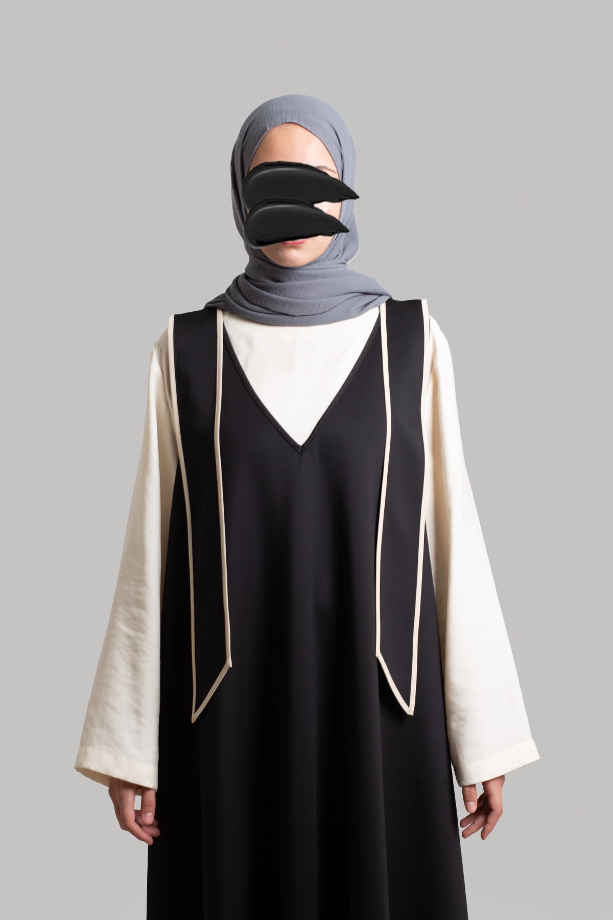 Bow-detailed Scuba Dress