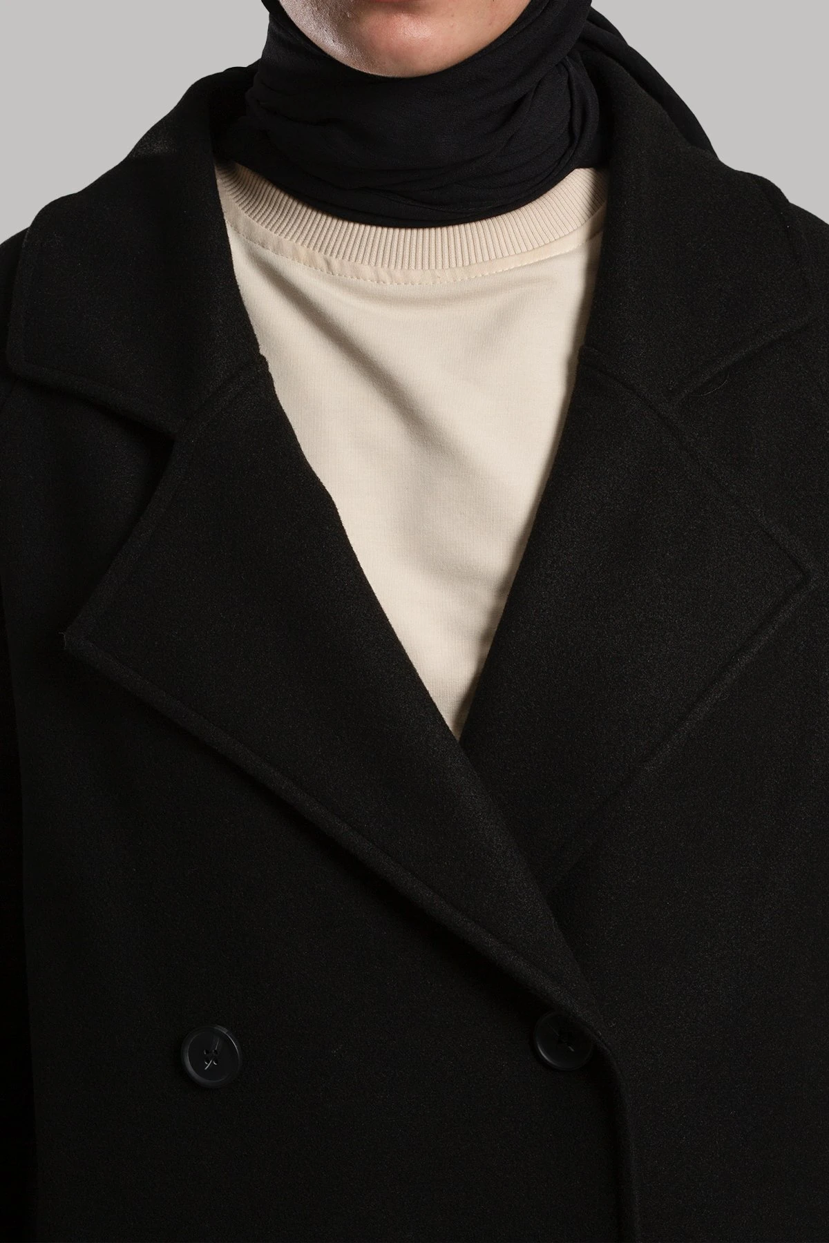 Double-Breasted Coat