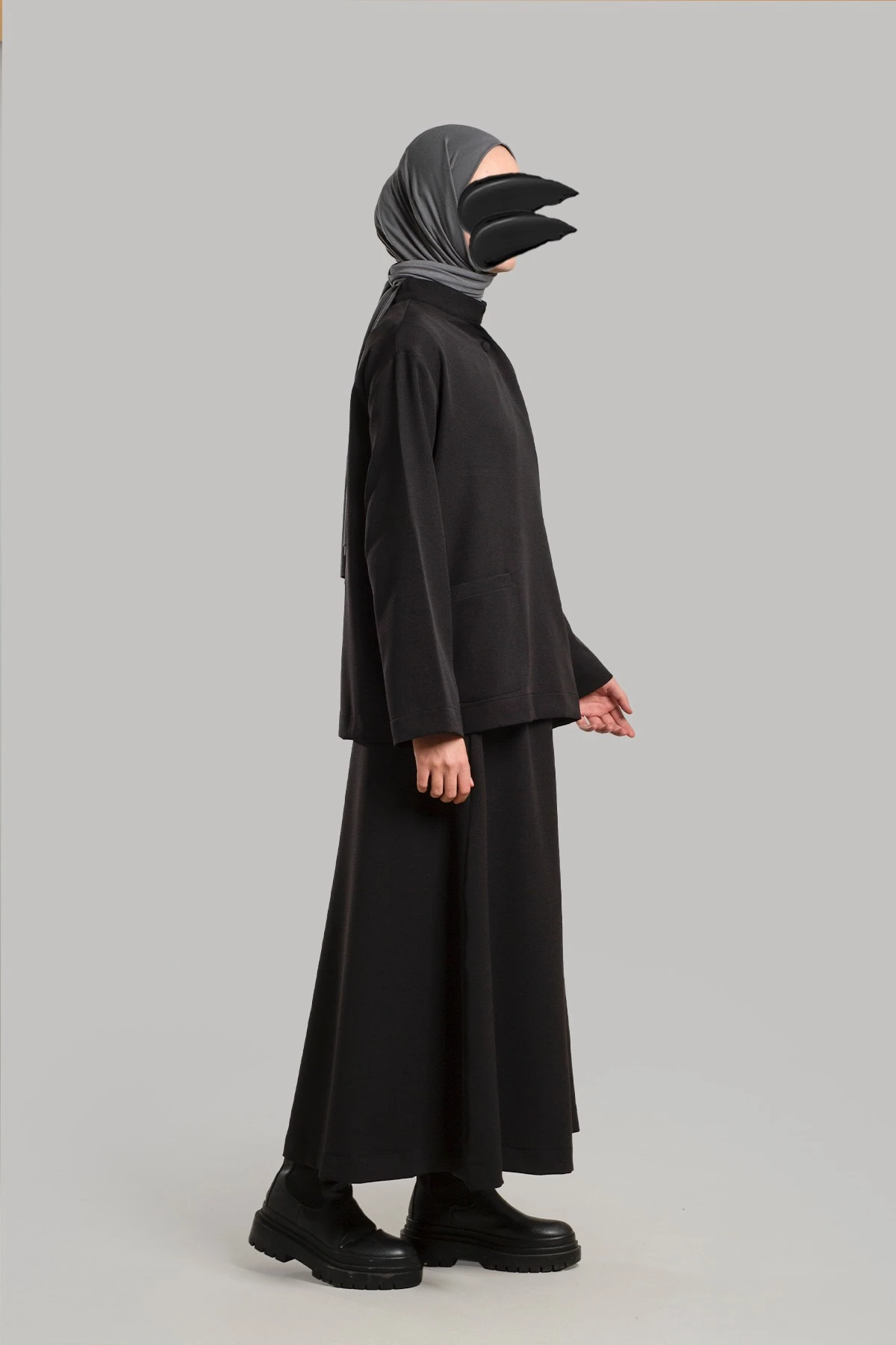 Wrap Top and Skirt Set