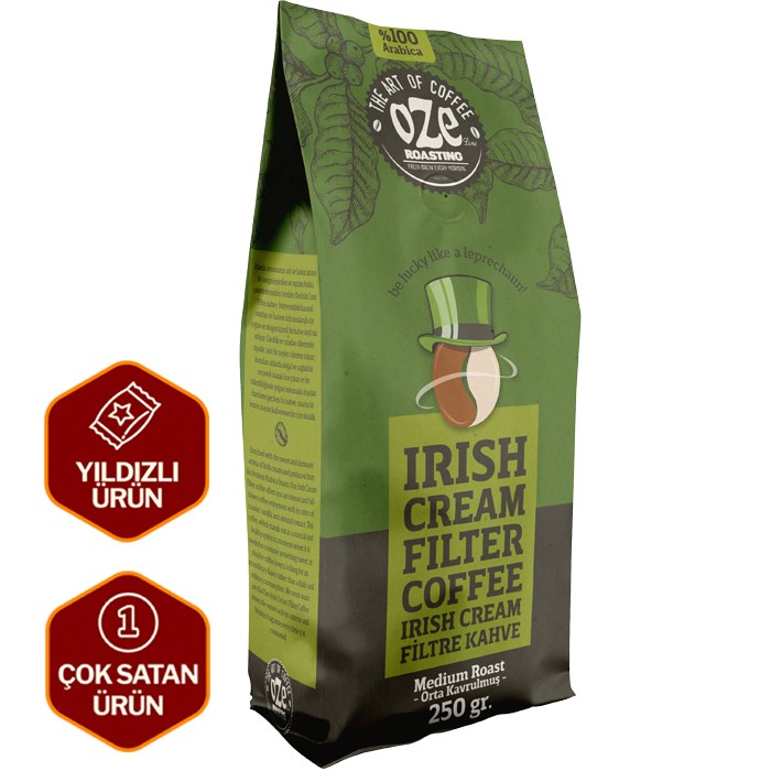 Irish Cream Aromalı Filtre Kahve 250G