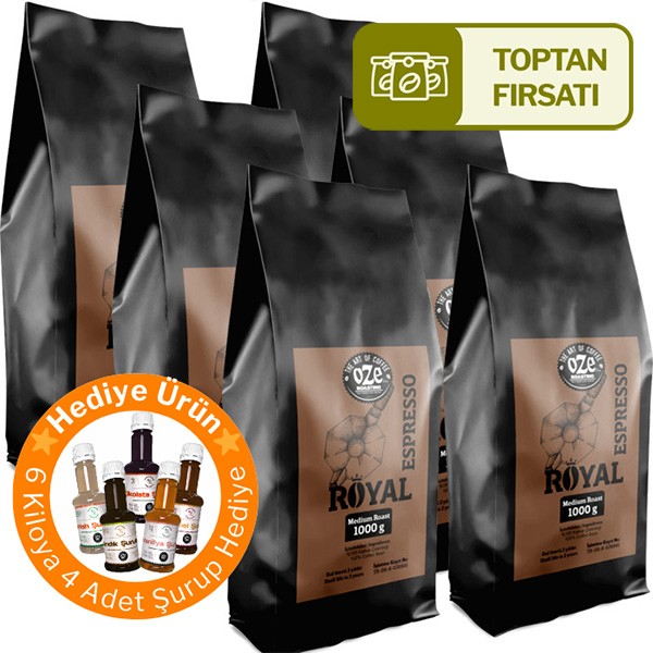 Royal Espresso Kahve 6'lı 1000G