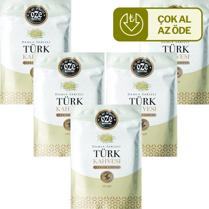 Damla Sakızlı Türk Kahvesi 5'li 100G