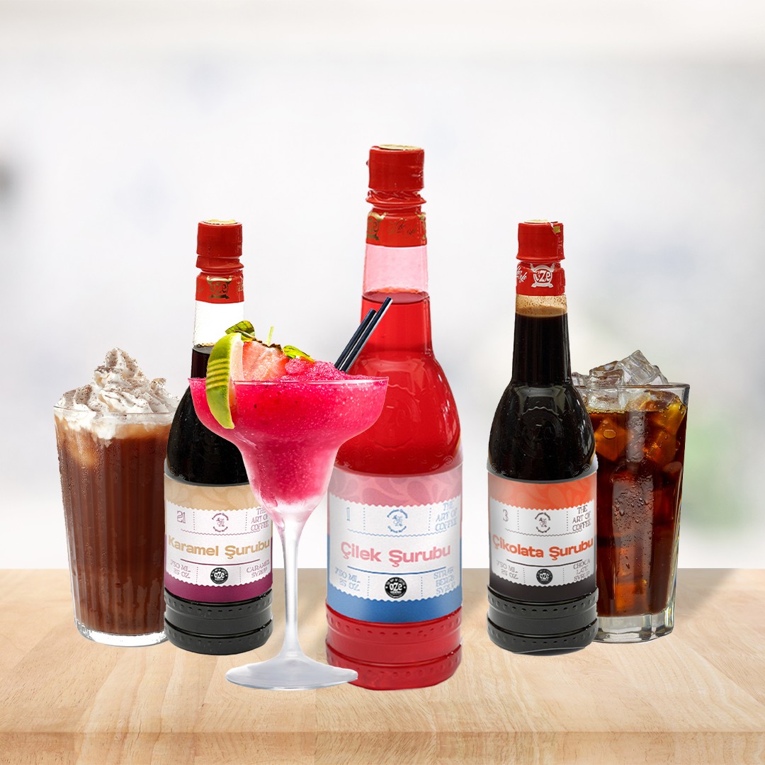 Beyaz Çikolata Şurubu 6'lı 75CL