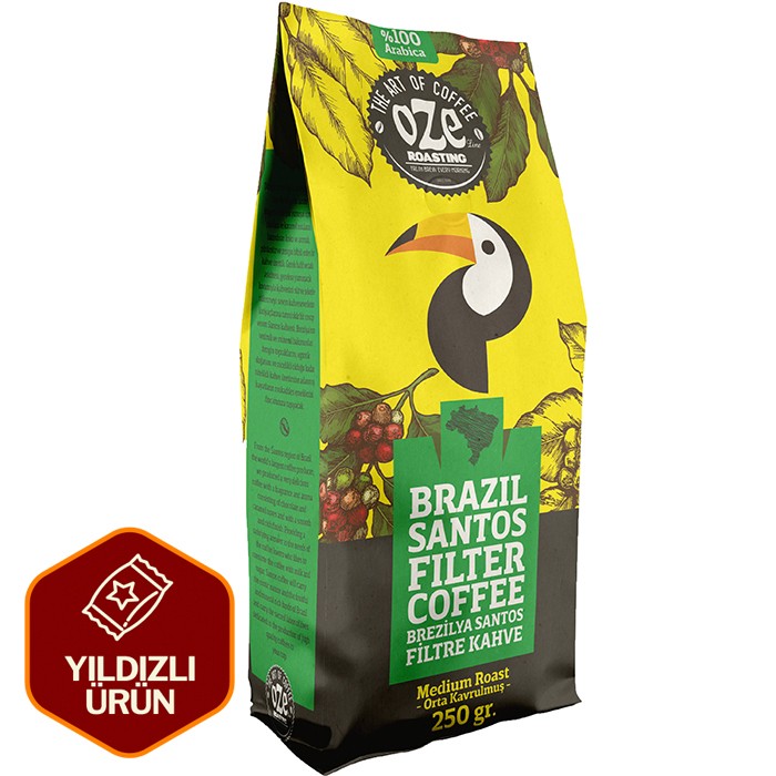 Brazil Santos Filtre Kahve 250G