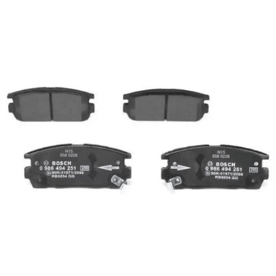 Opel Captiva  2.2 0986494251 ARKA FREN BALATASI BOSCH