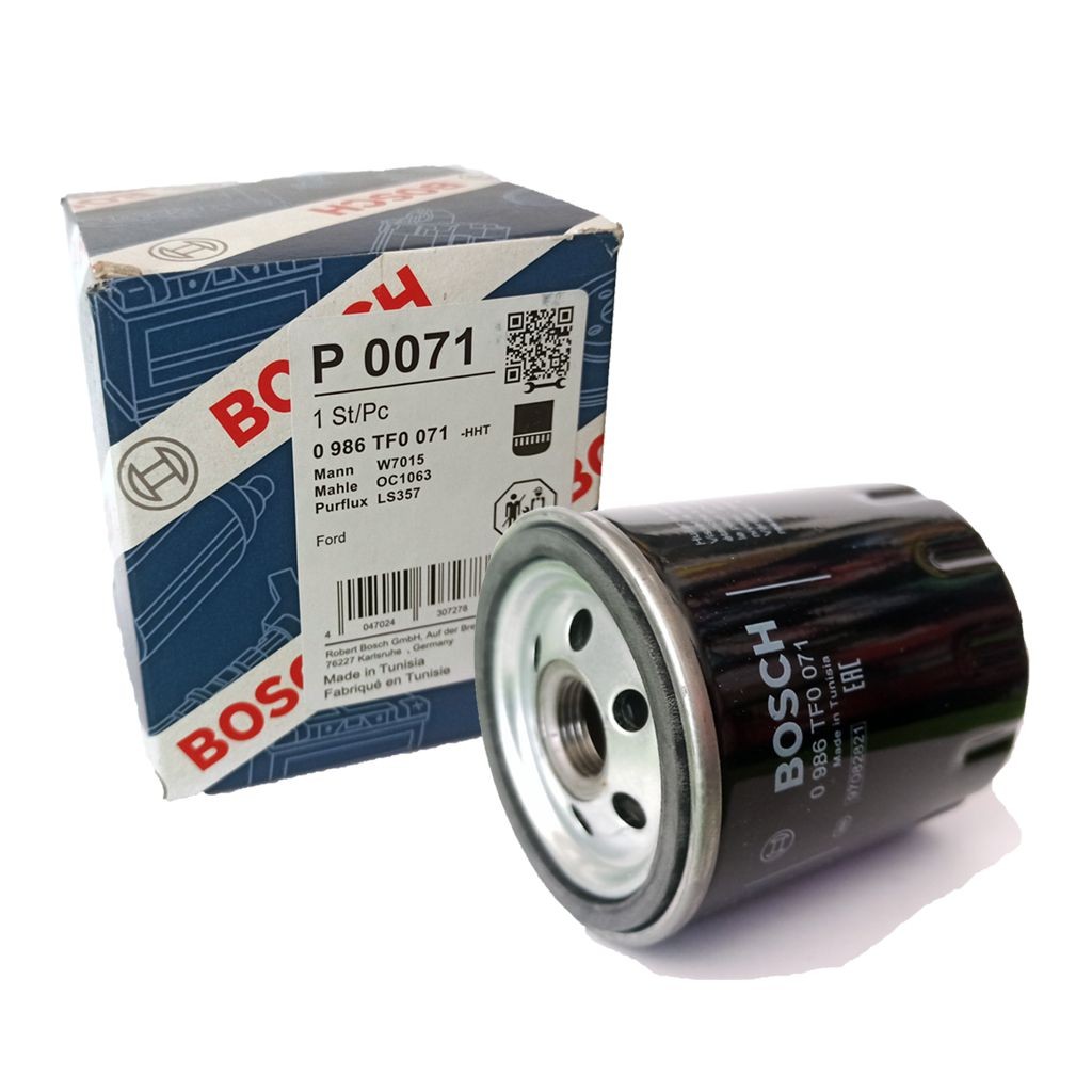 Ford Fiesta Cmax Yağ filtresi 0986TF0071 Bosch