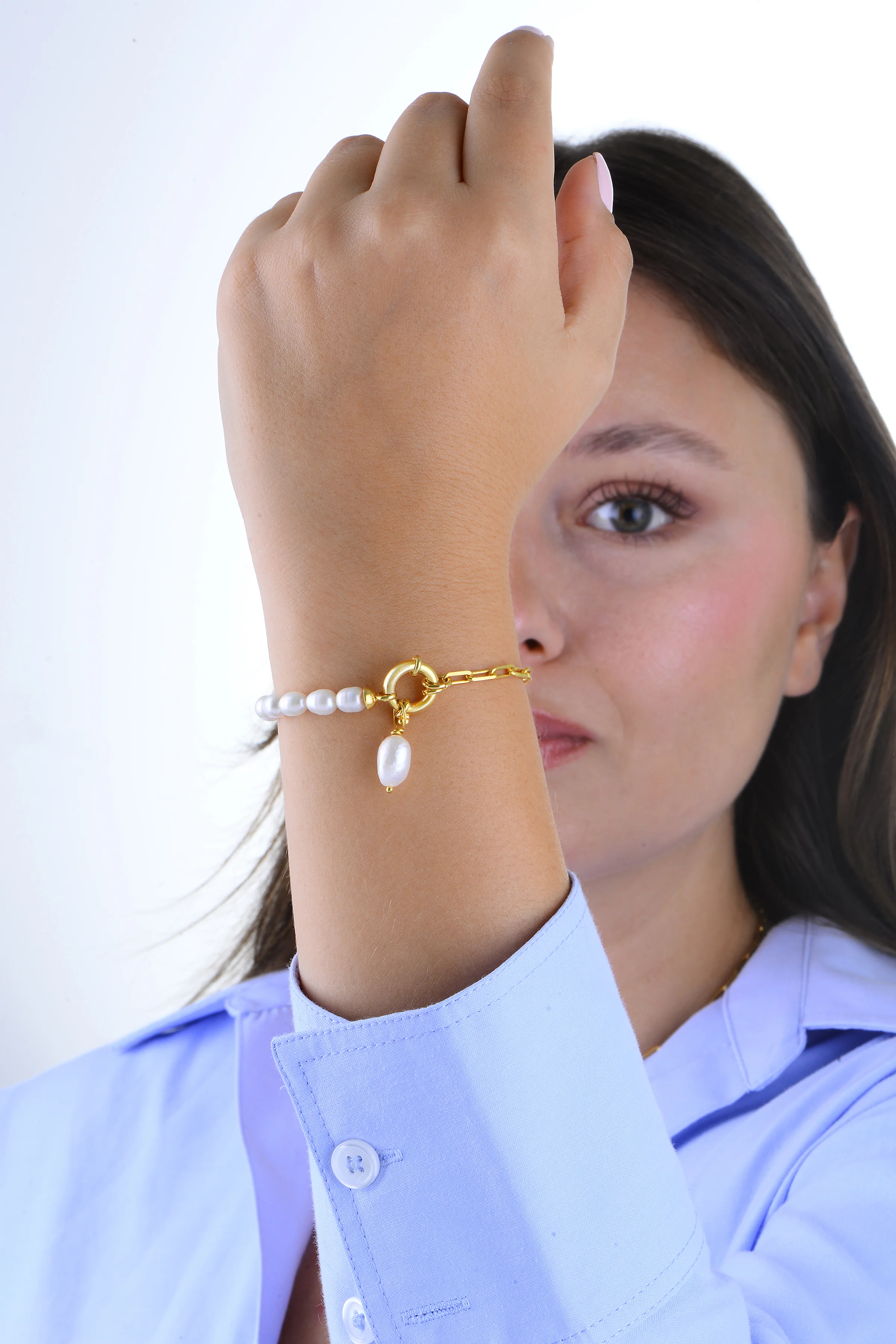 Duality İnci Bileklik