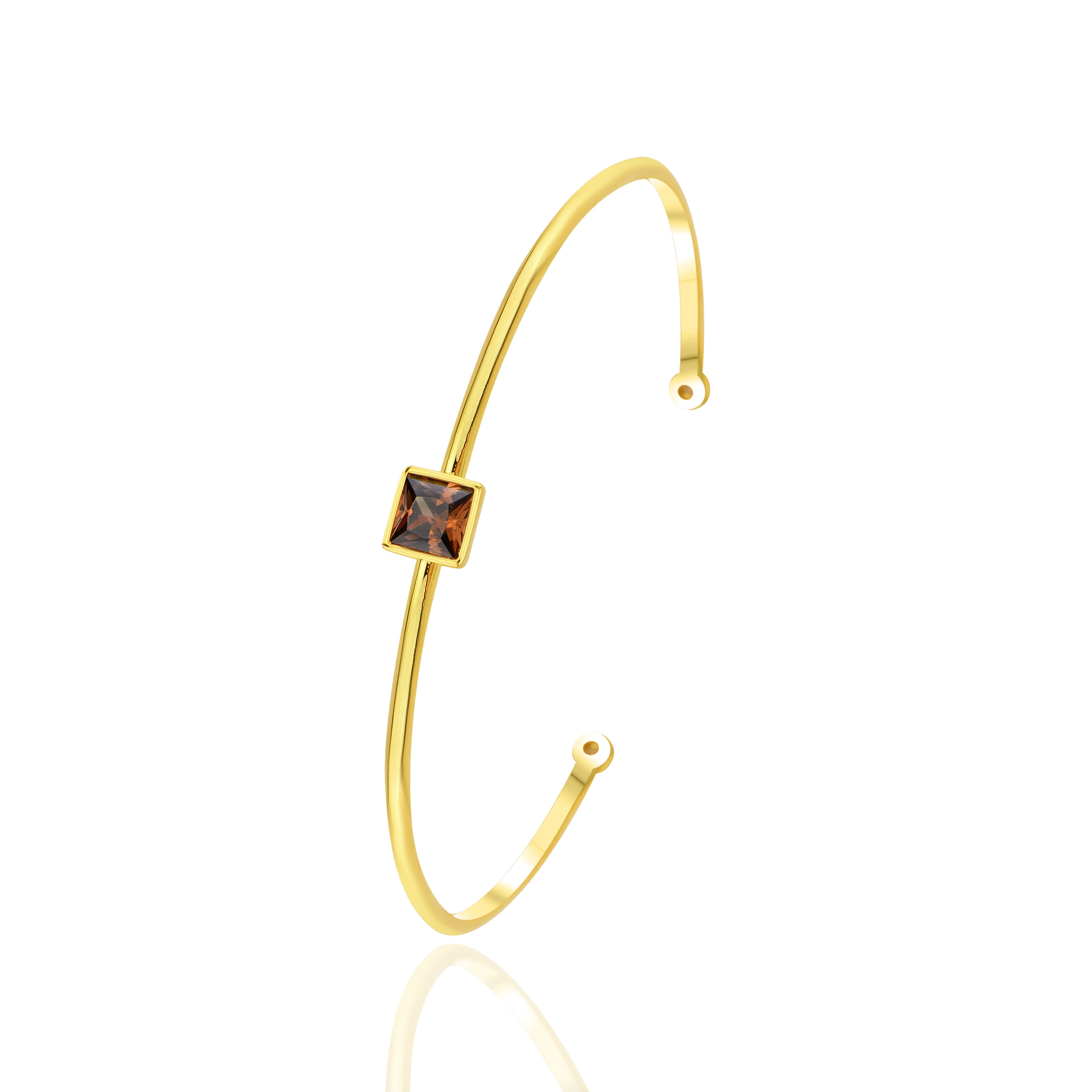 Mocha Tetragon Bileklik