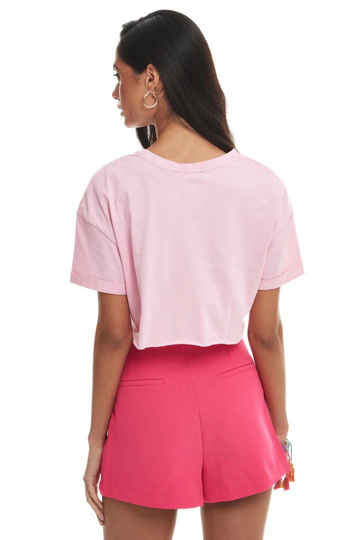  CROP BASİC TSHİRT