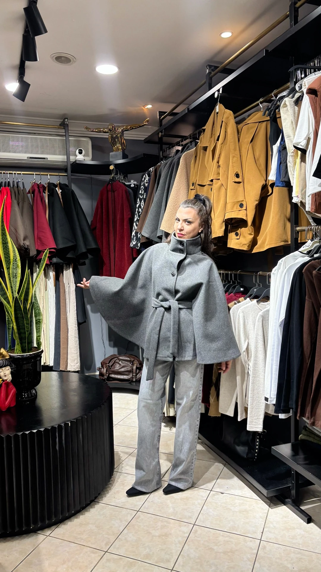 Kaşe Kemerli Panço