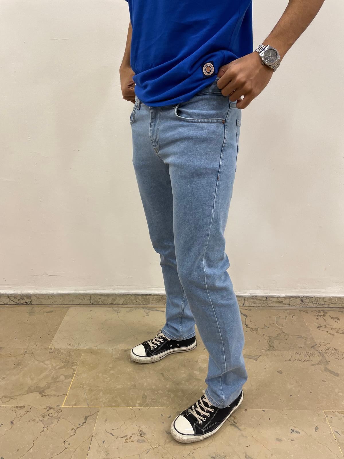 LİKRALI JEAN PANTOLON