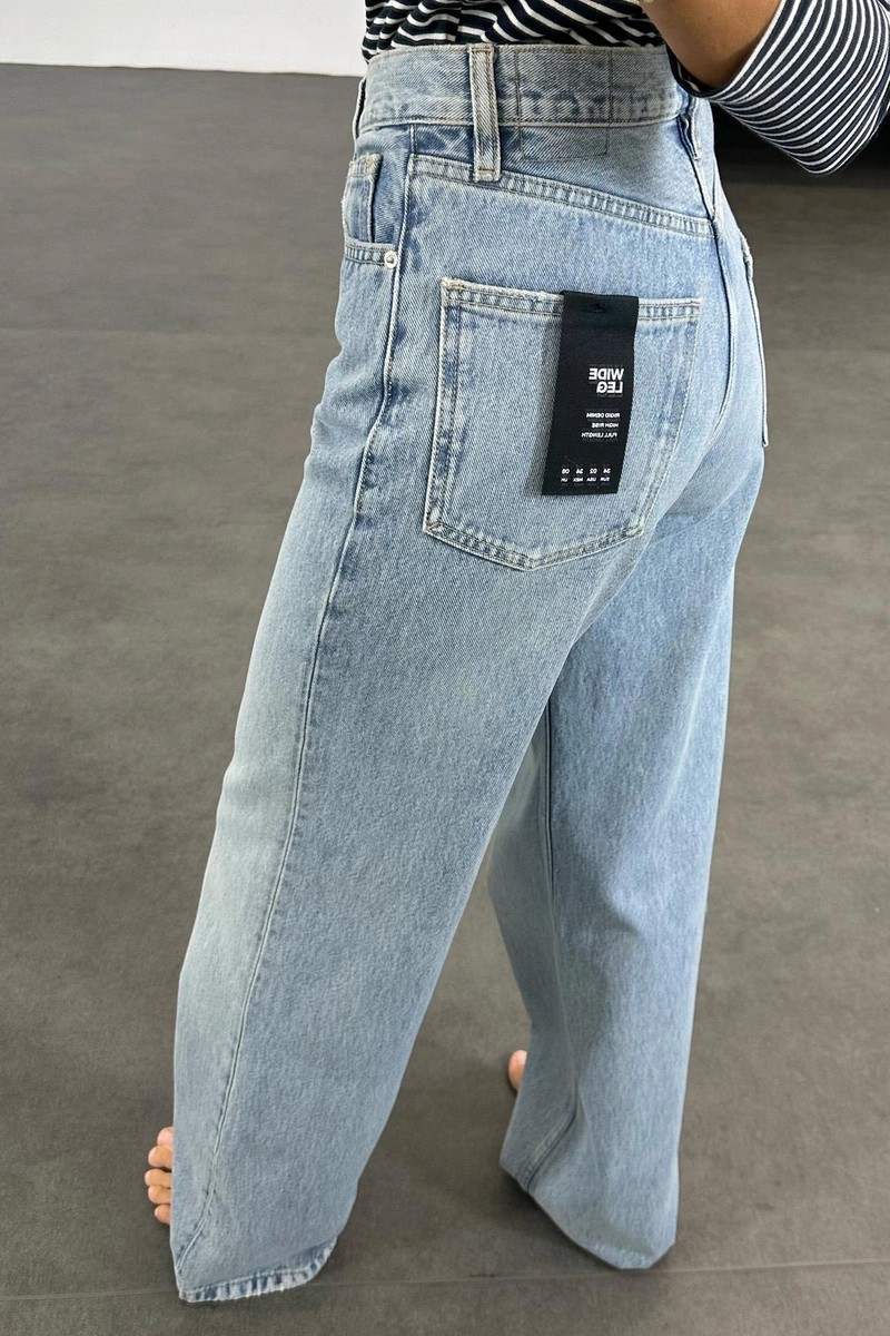 WİDE LEG JEAN PANTOLON