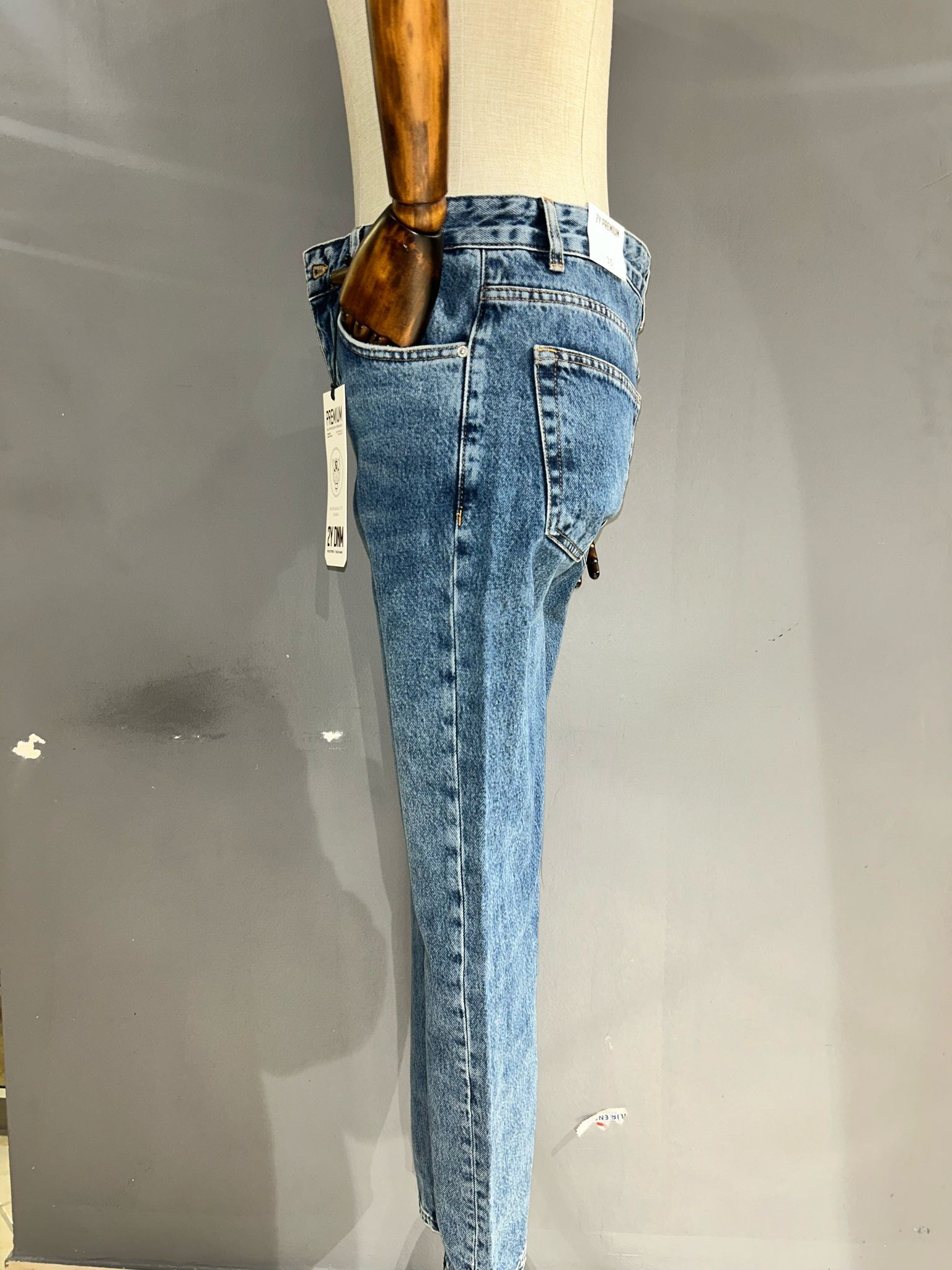 REGULAR KESİM JEAN - MAVİ