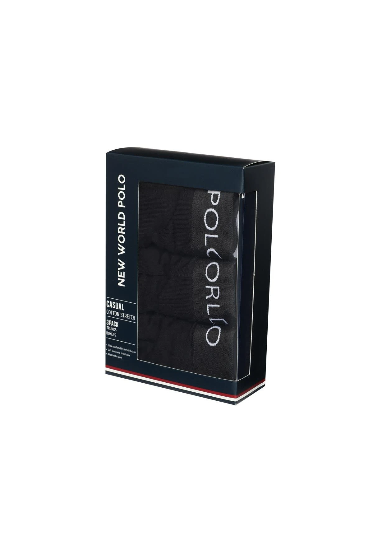 3'LÜ BOXER - SİYAH