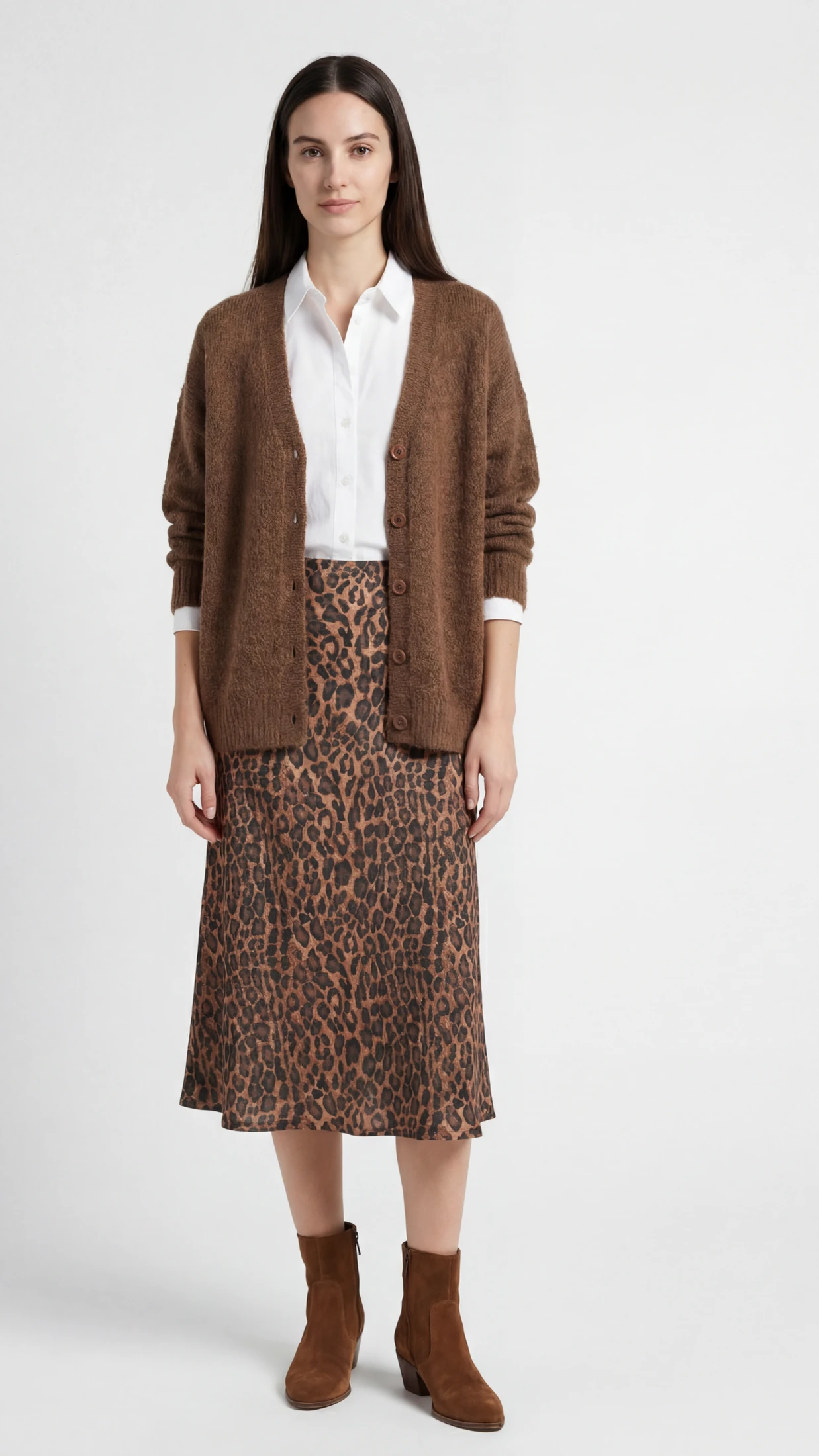 Yumuşak Dokulu Oversize Hırka