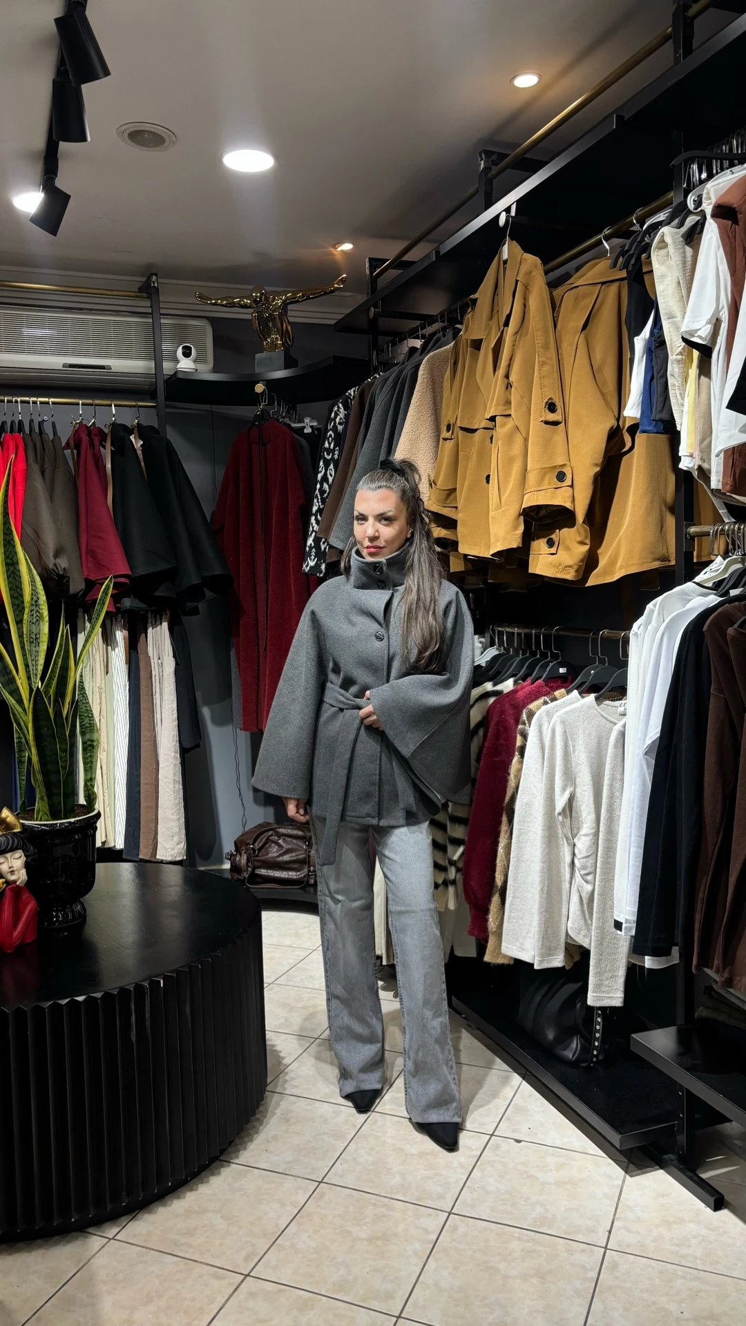 Kaşe Kemerli Panço