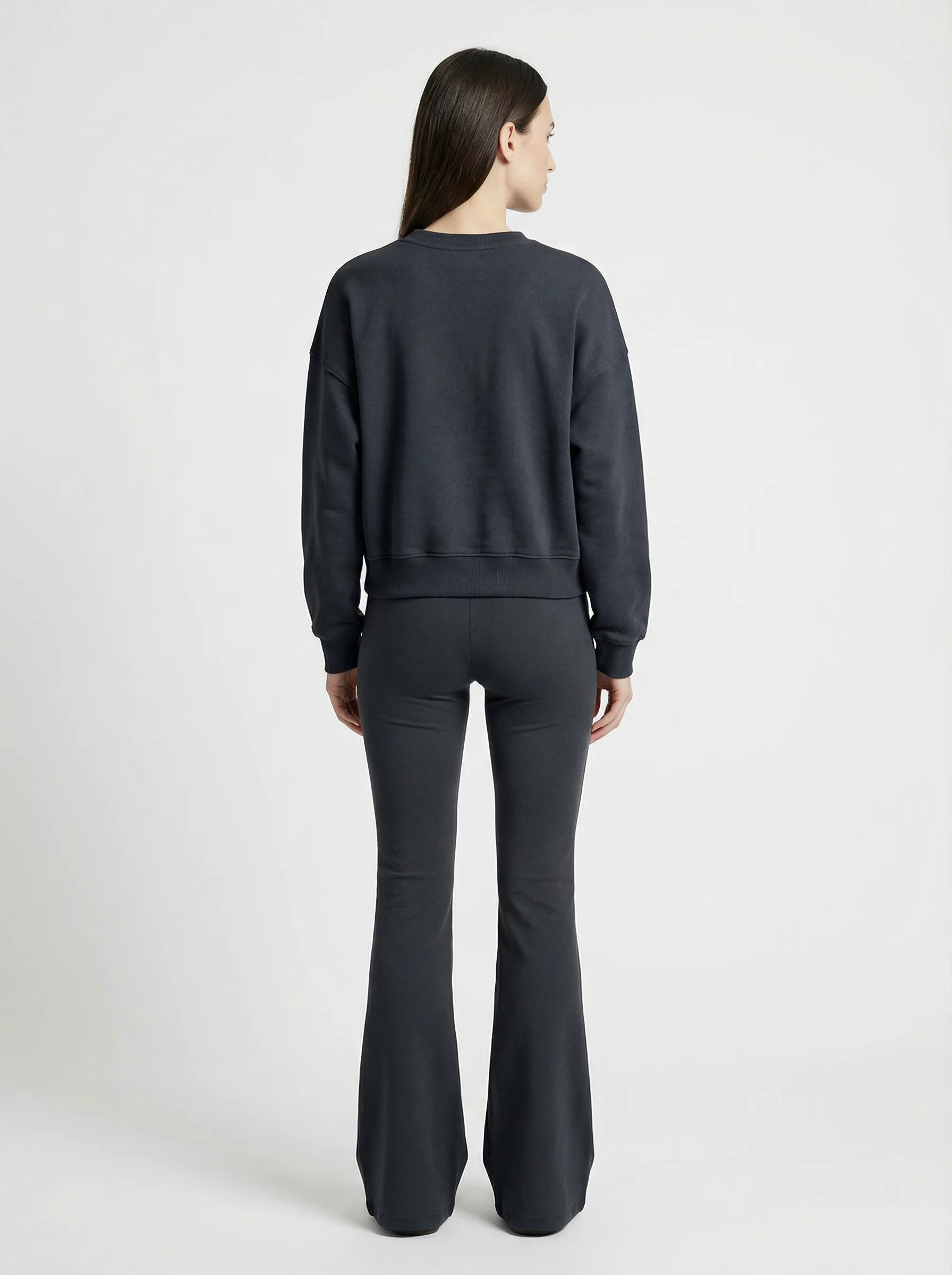 Bisiklet Yaka Sweatshirt