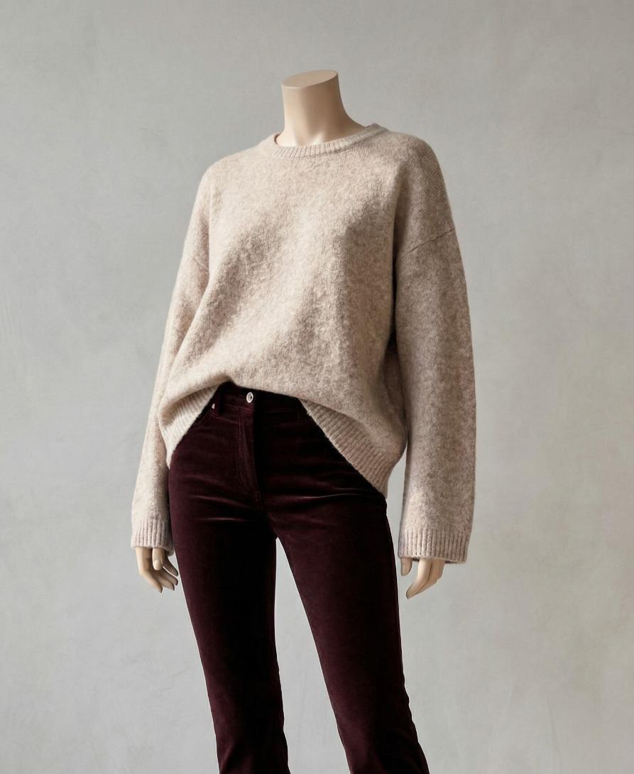 BisikleT Yaka Over Size Kazak