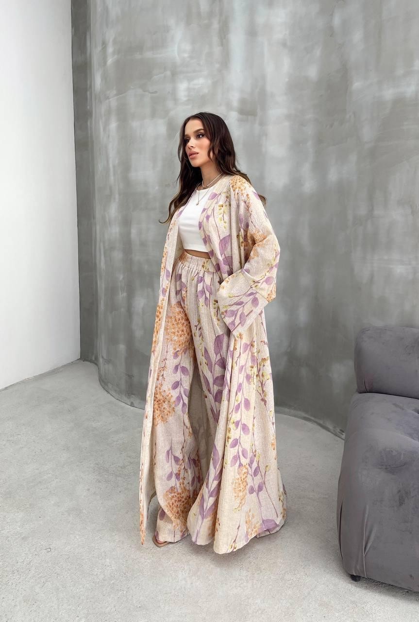 DESENLİ KİMONA TAKIM