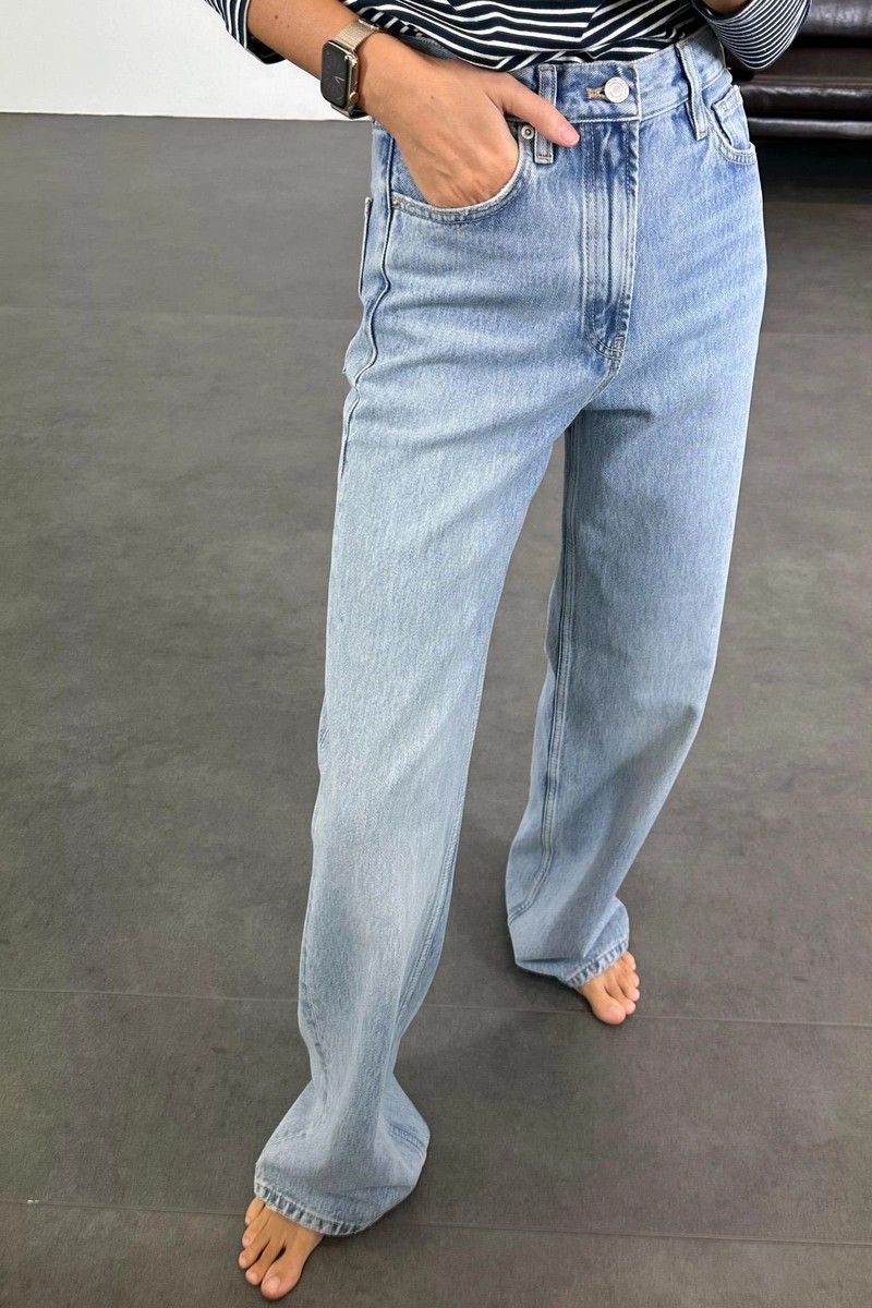 WİDE LEG JEAN PANTOLON