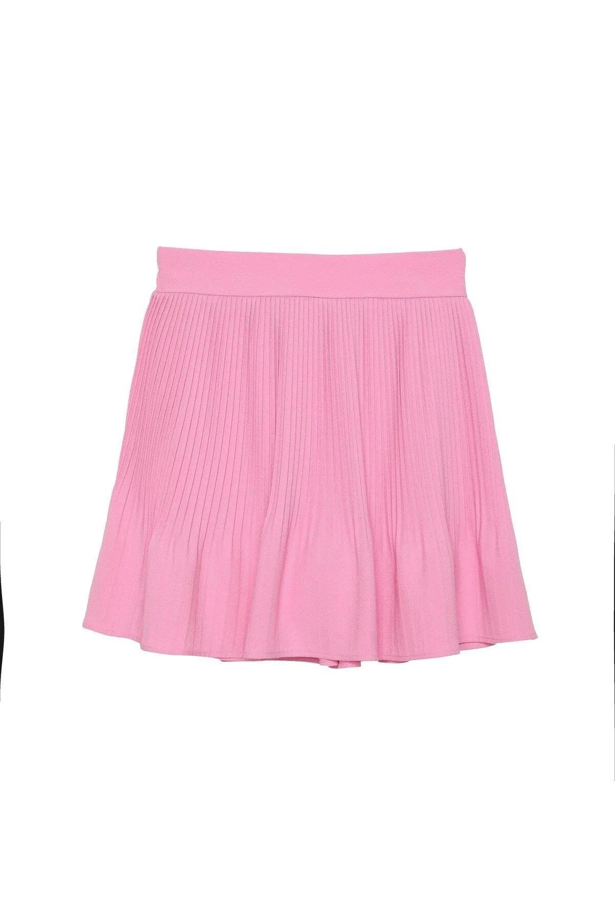  İÇİ ŞORTLU ETEK - PEMBE