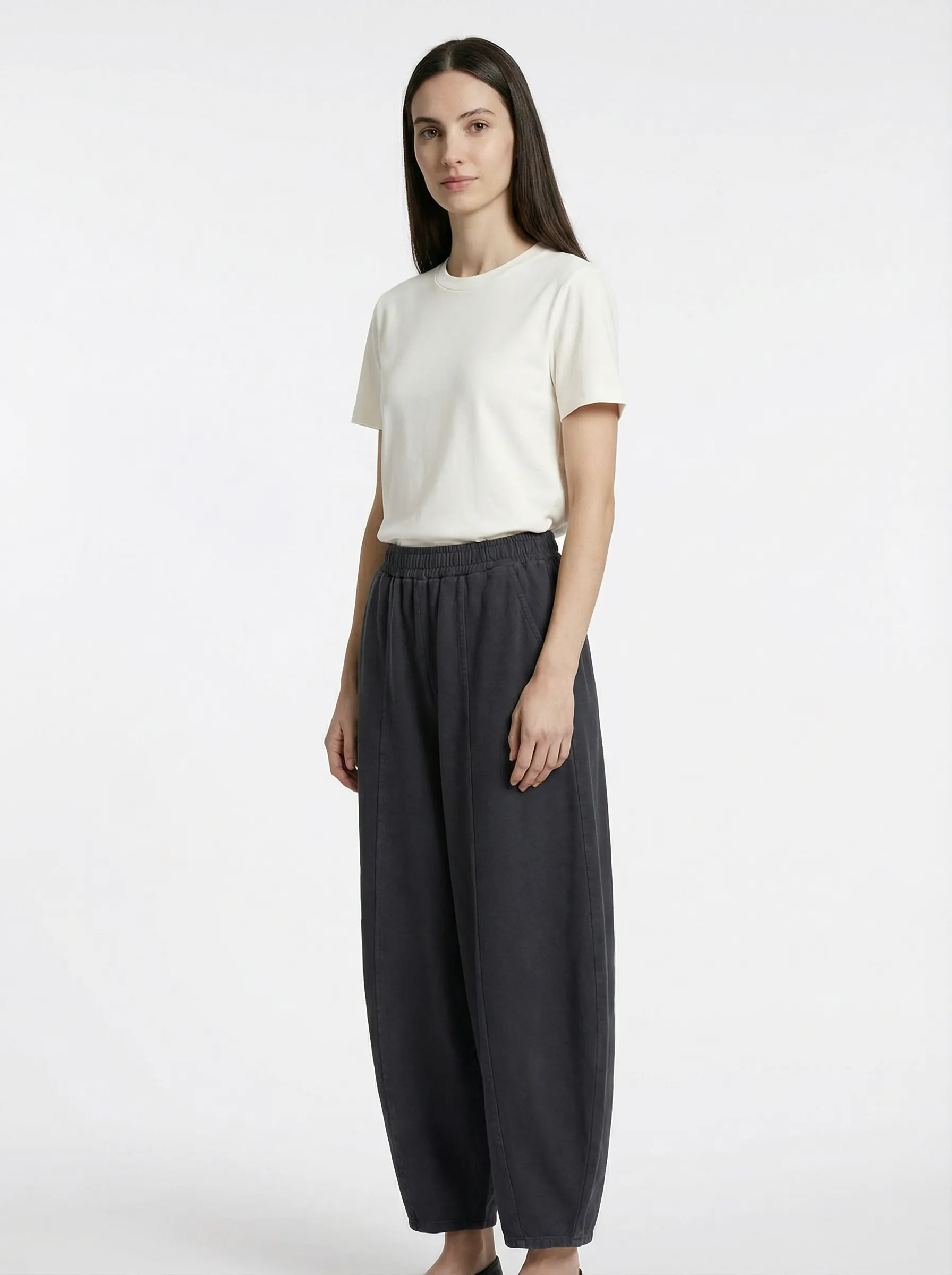 ŞALVAR PANTOLON - SİYAH