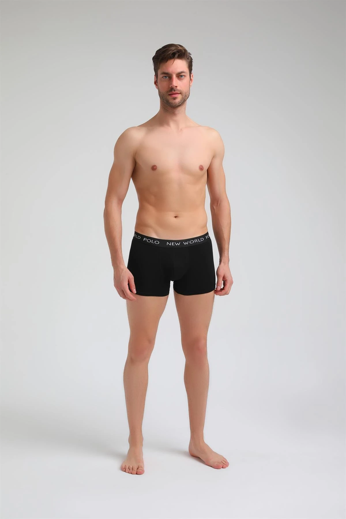 3'LÜ BOXER - SİYAH