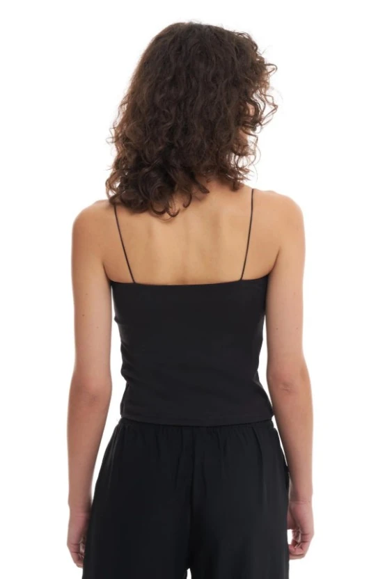 İP ASKILI ATLET - SİYAH