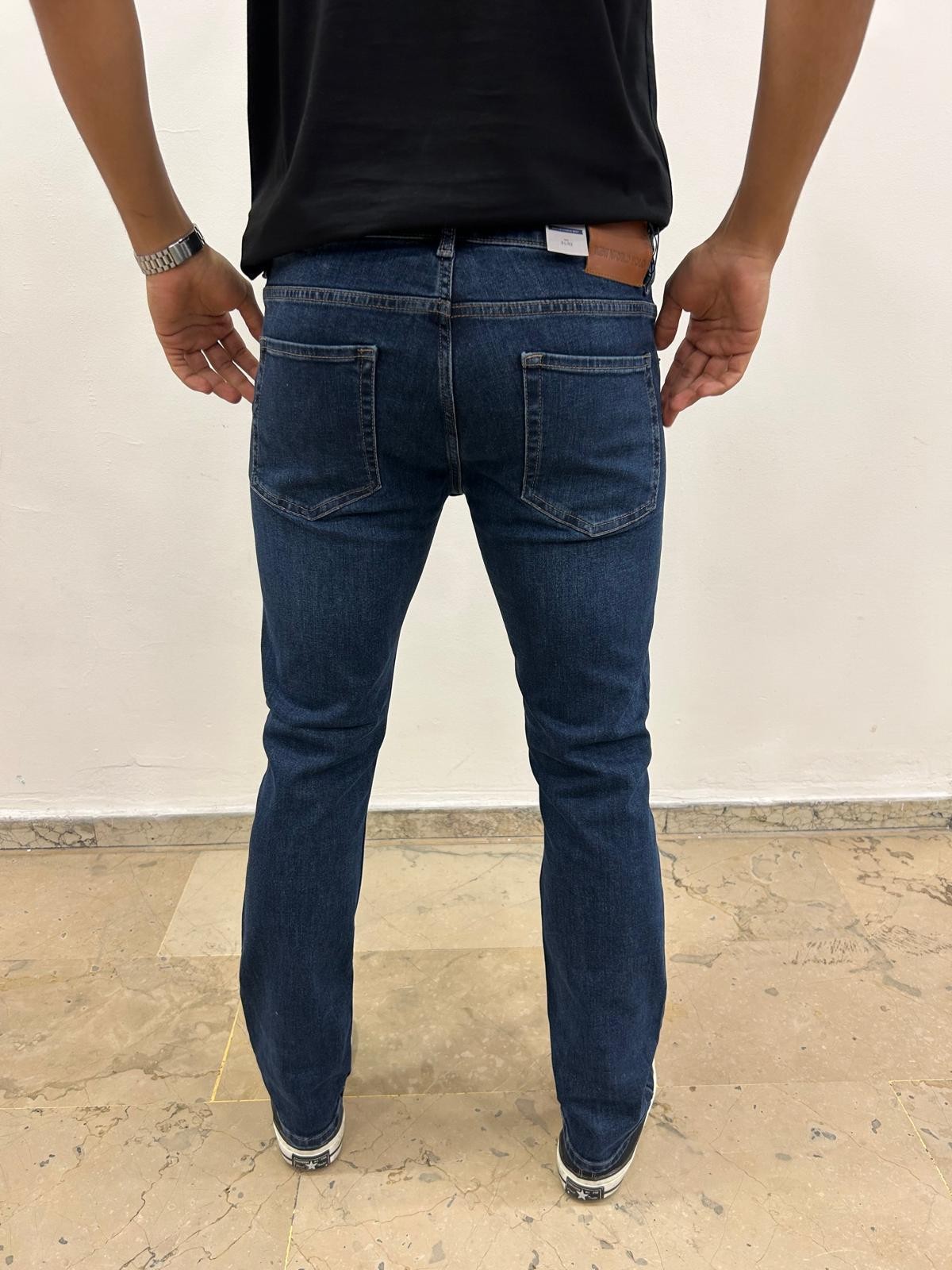 LİKRALI JEAN PANTOLON