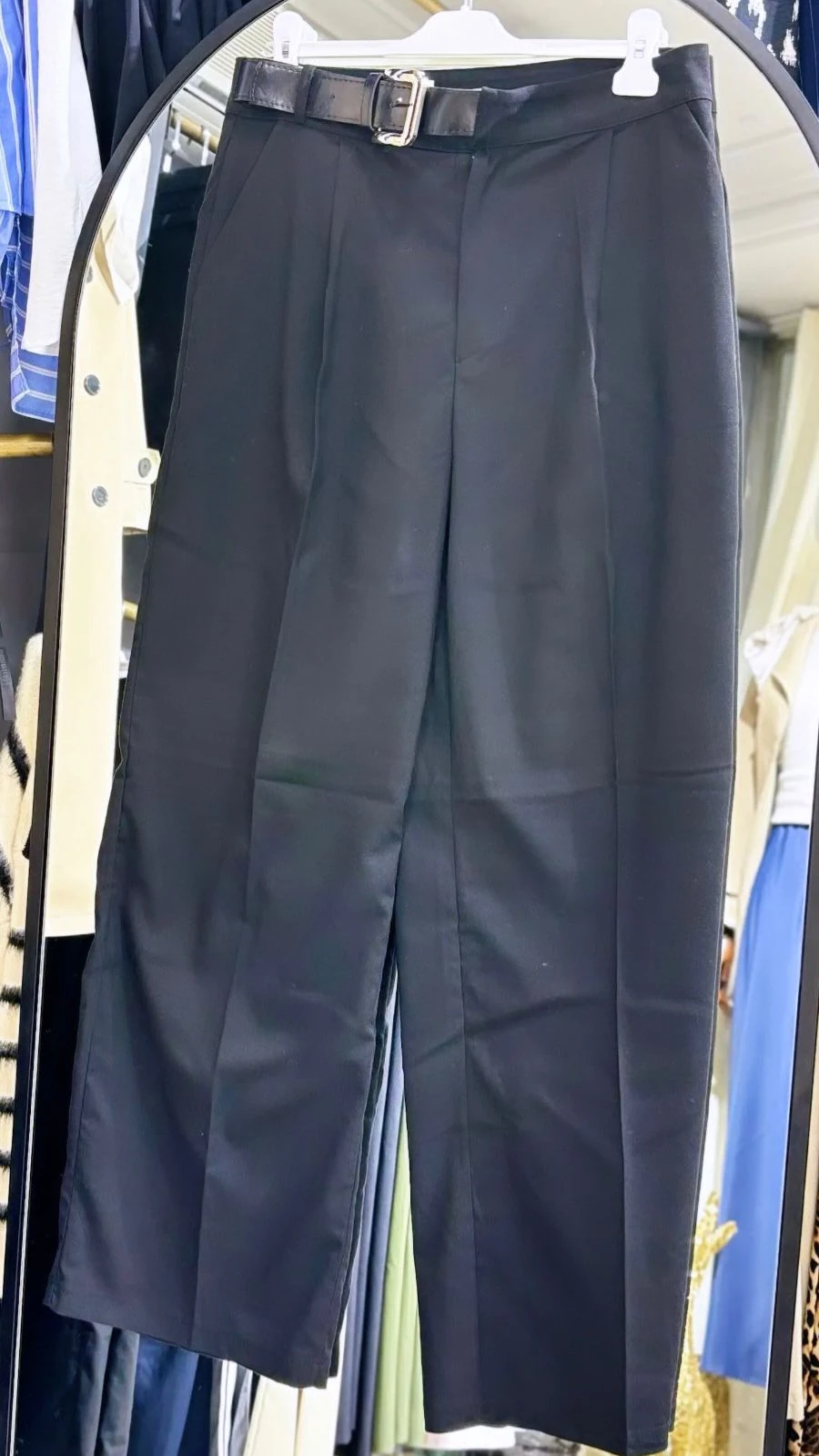 Kendinden Kemerli Palazzo Pantolon