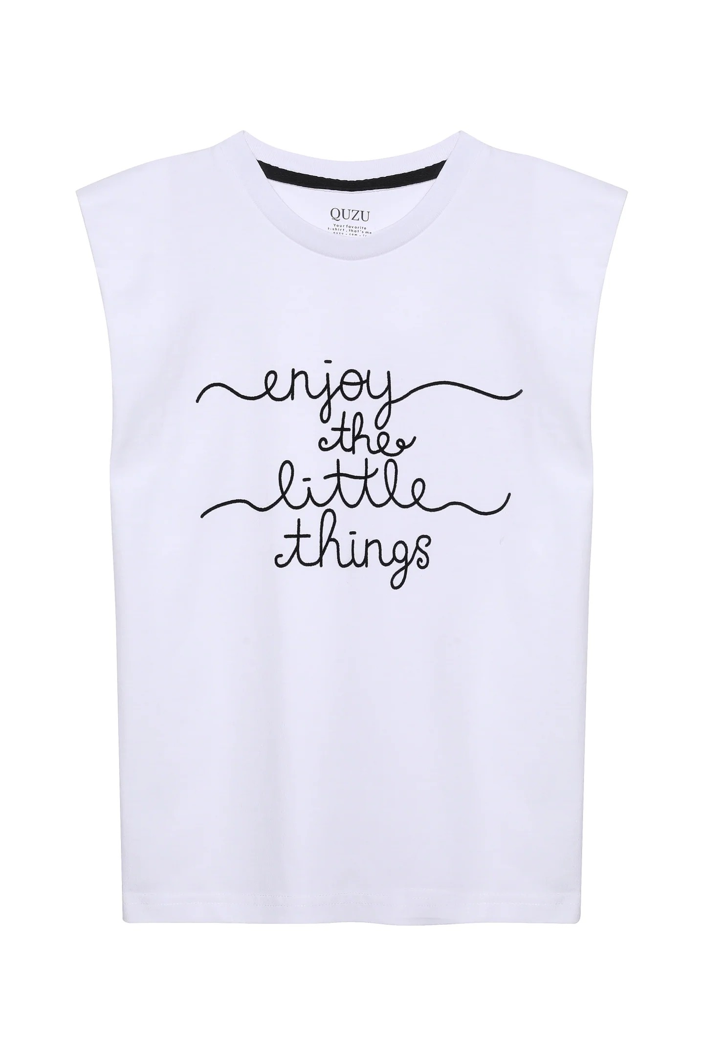  FLOK DETAYLI TSHIRT