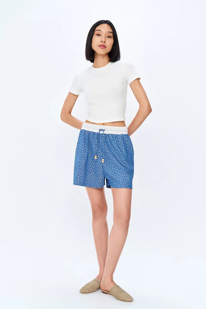  DİKİŞLİ CROP BASİC TSHİRT - BYZ