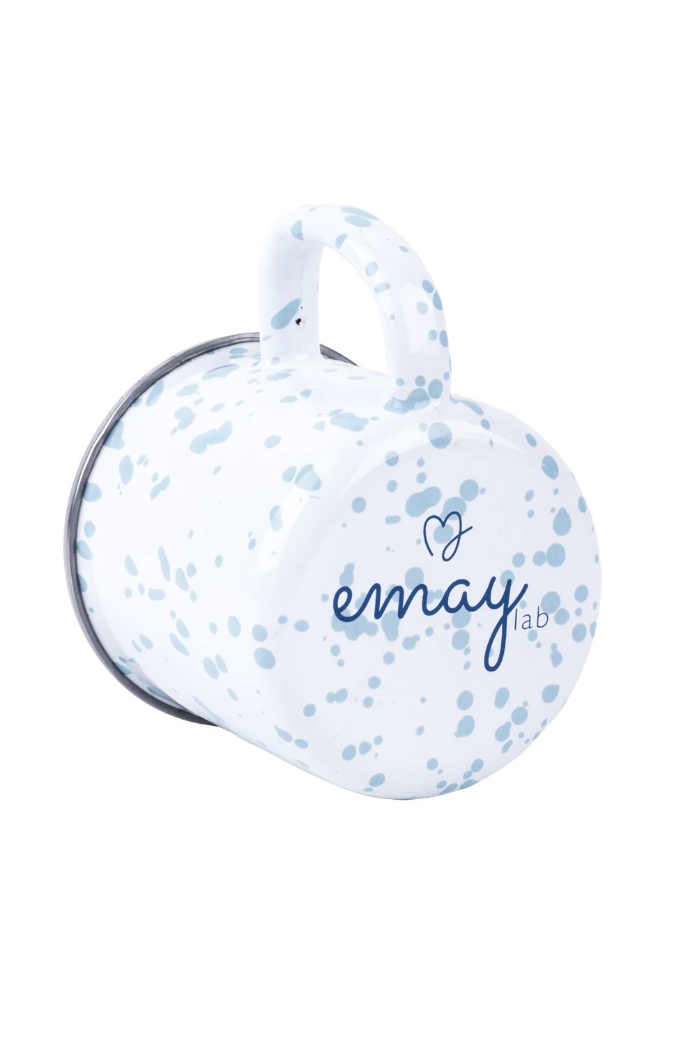 EMAYlab Speckles Emaye Kupa - Bebe mavisi