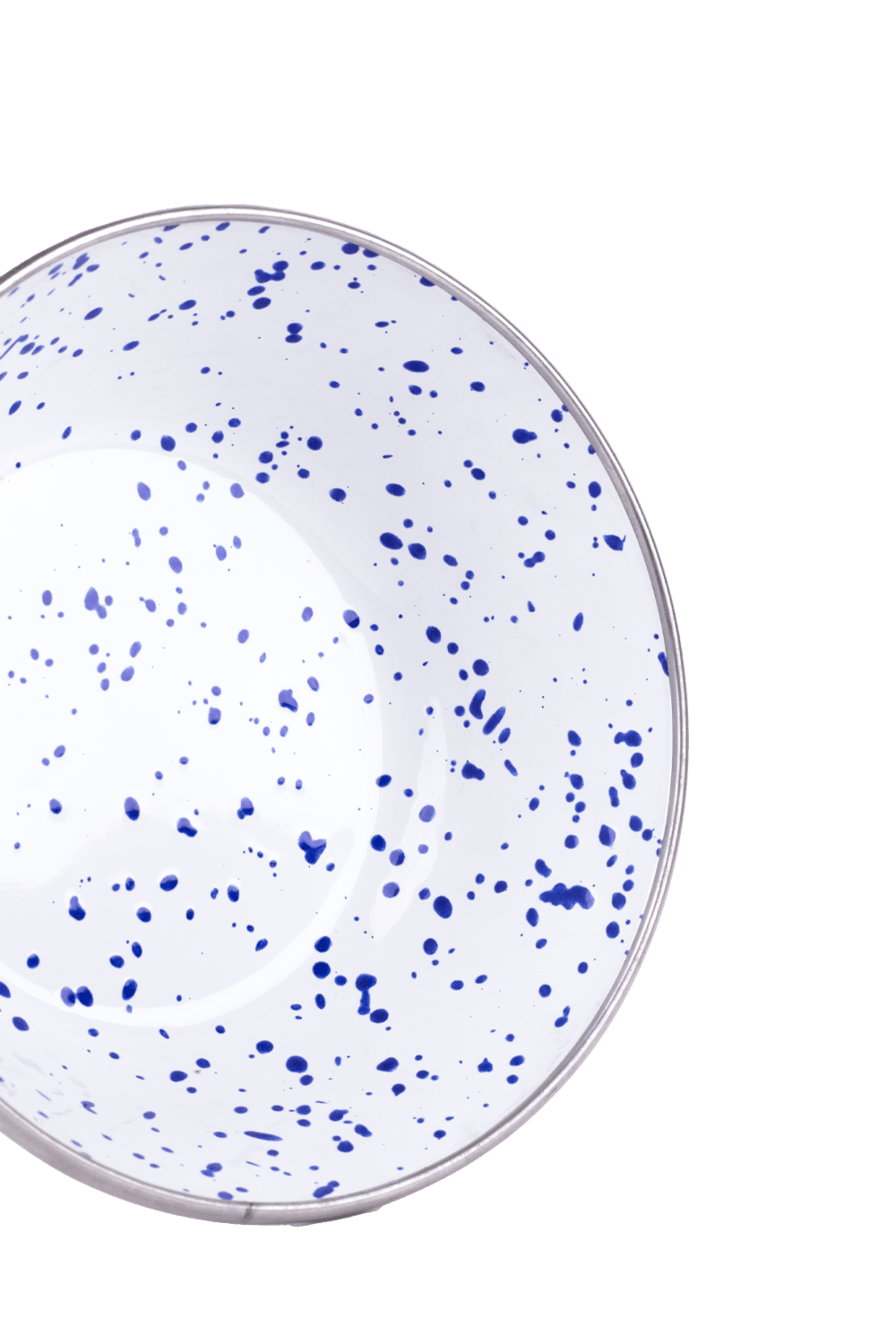 EMAYlab Speckles -Çorba Kasesi Çukur Tabak 15cm - Cobalt