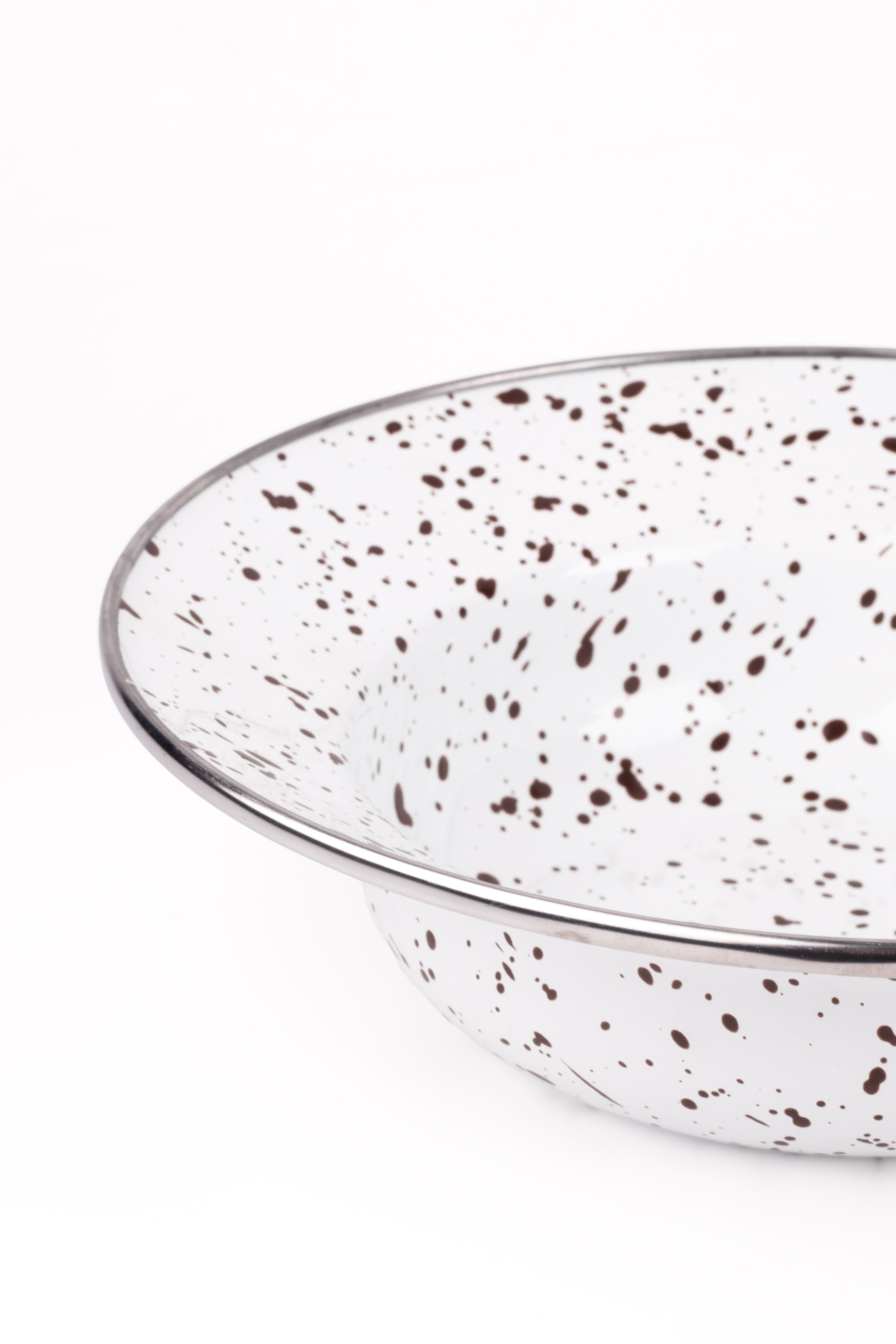 EMAYlab Speckles Çukur Makarna ve Salata Tabağı 24cm