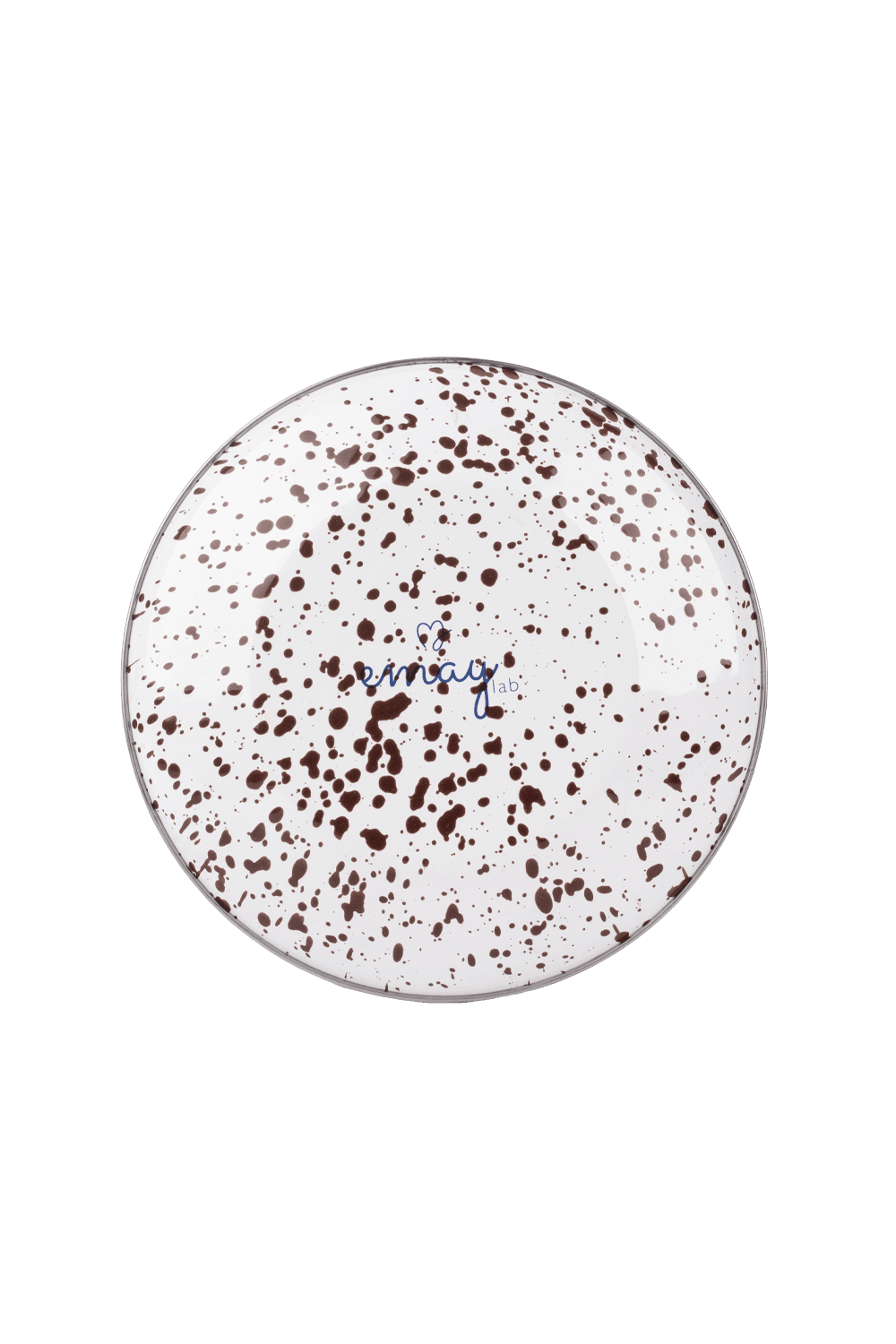 EMAYlab Speckles Pasta/sunum Tabağı 21cm - kahverengi