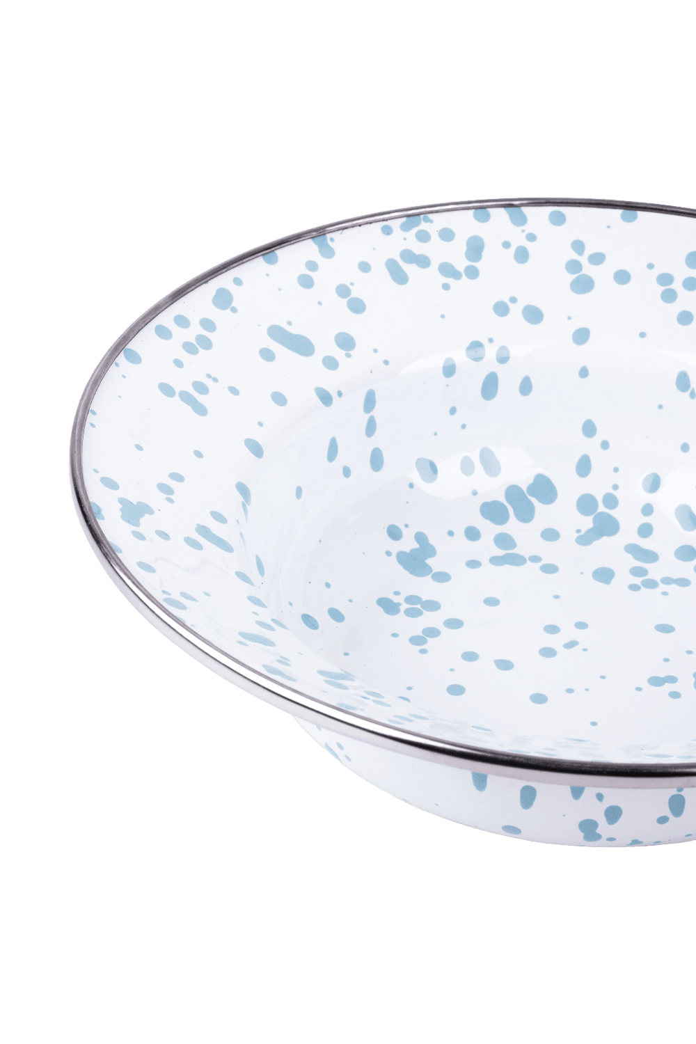 EMAYlab Speckles Çukur Makarna ve Salata Tabağı 24cm