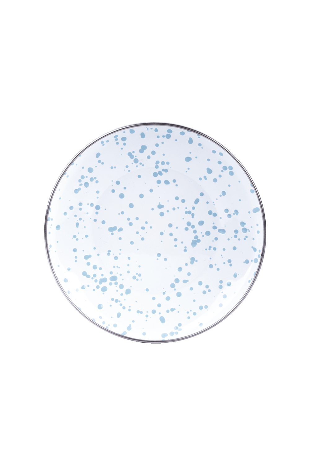 EMAYlab Speckles Sunum Tabağı Dekoratif Tabak 26cm - Bebe mavisi