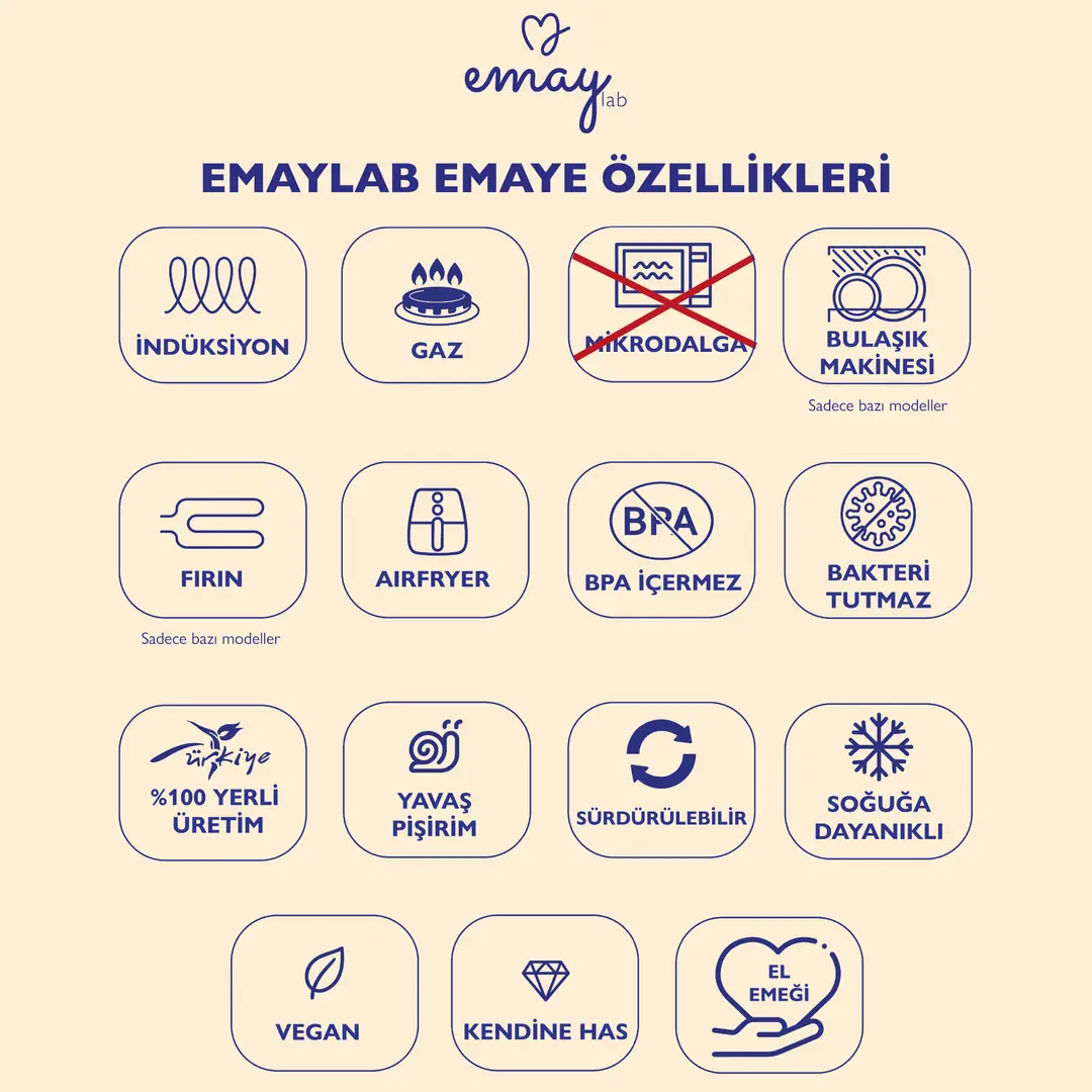 EMAYlab Speckles Çukur Makarna ve Salata Tabağı 24cm - Hardal