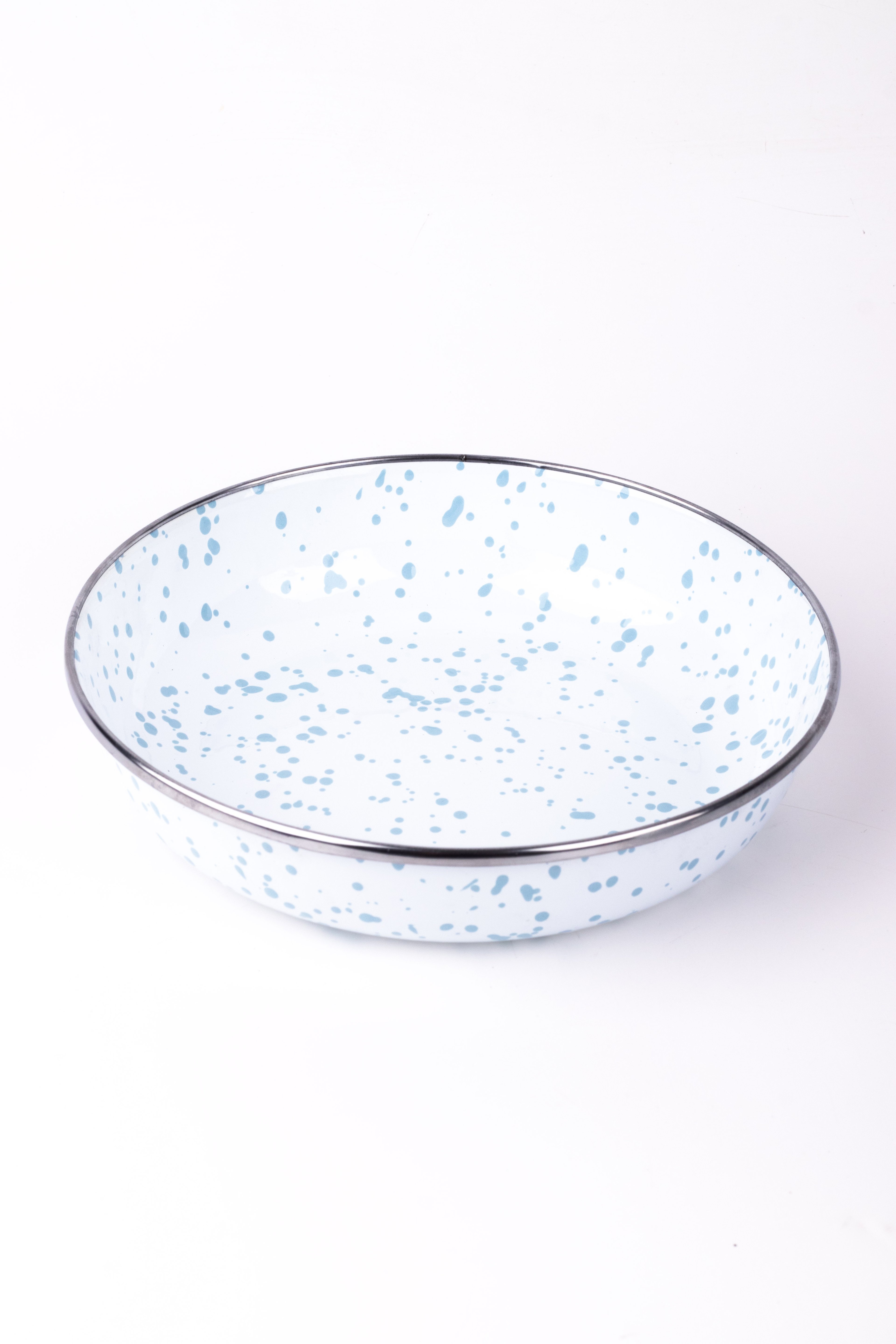EMAYlab Speckles Bowl Tabağı - Bowl Kase - Salata Kasesi - Sunum Kasesi 21cm