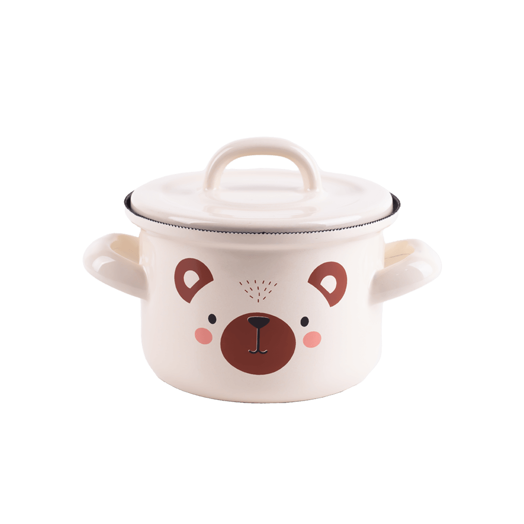 Little Bear Emaye 12cm Bebek Tenceresi (850 ml)