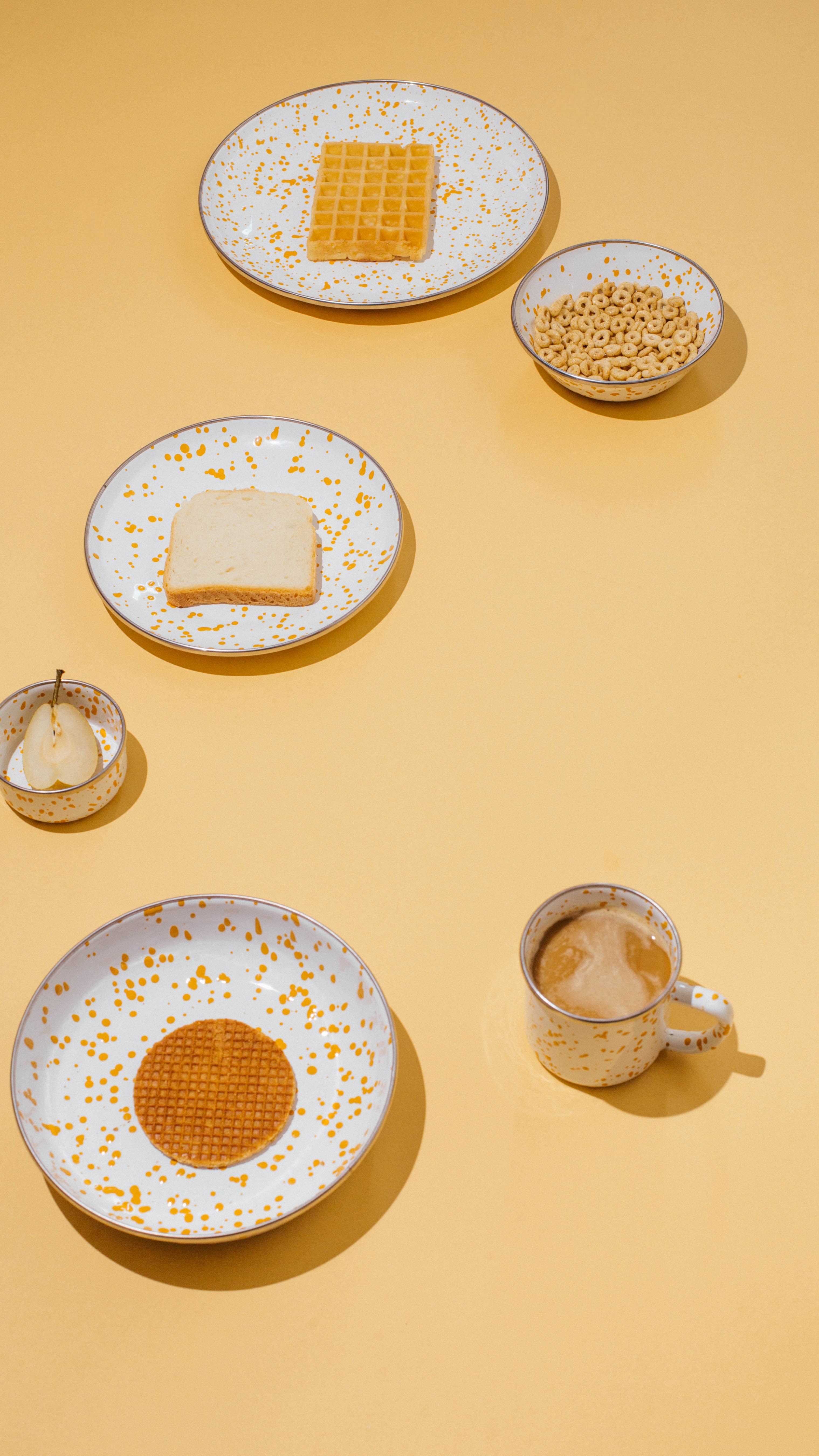 EMAYlab Speckles Emaye Kupa - Hardal