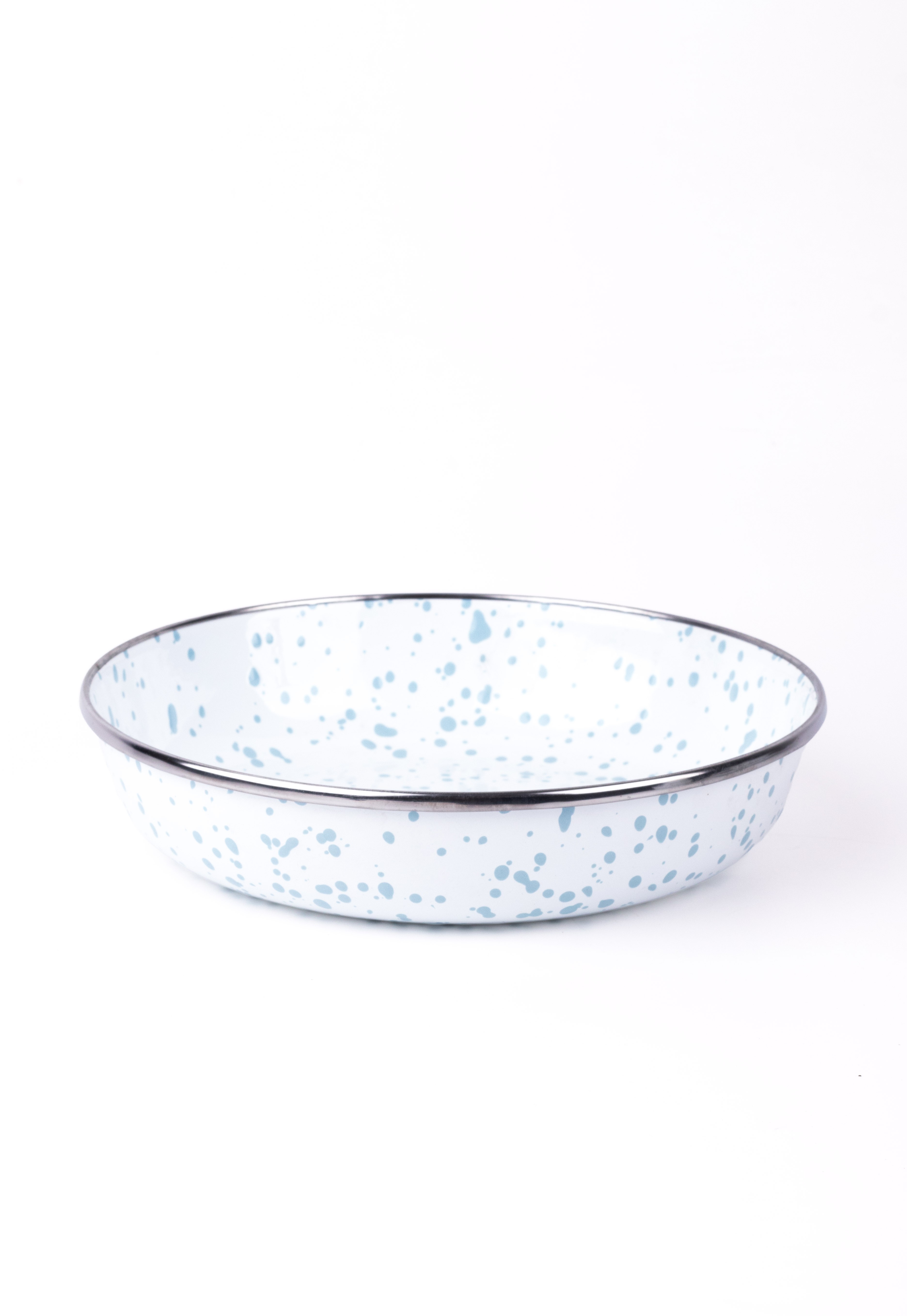 EMAYlab Speckles Bowl Tabağı - Bowl Kase - Salata Kasesi - Sunum Kasesi 21cm