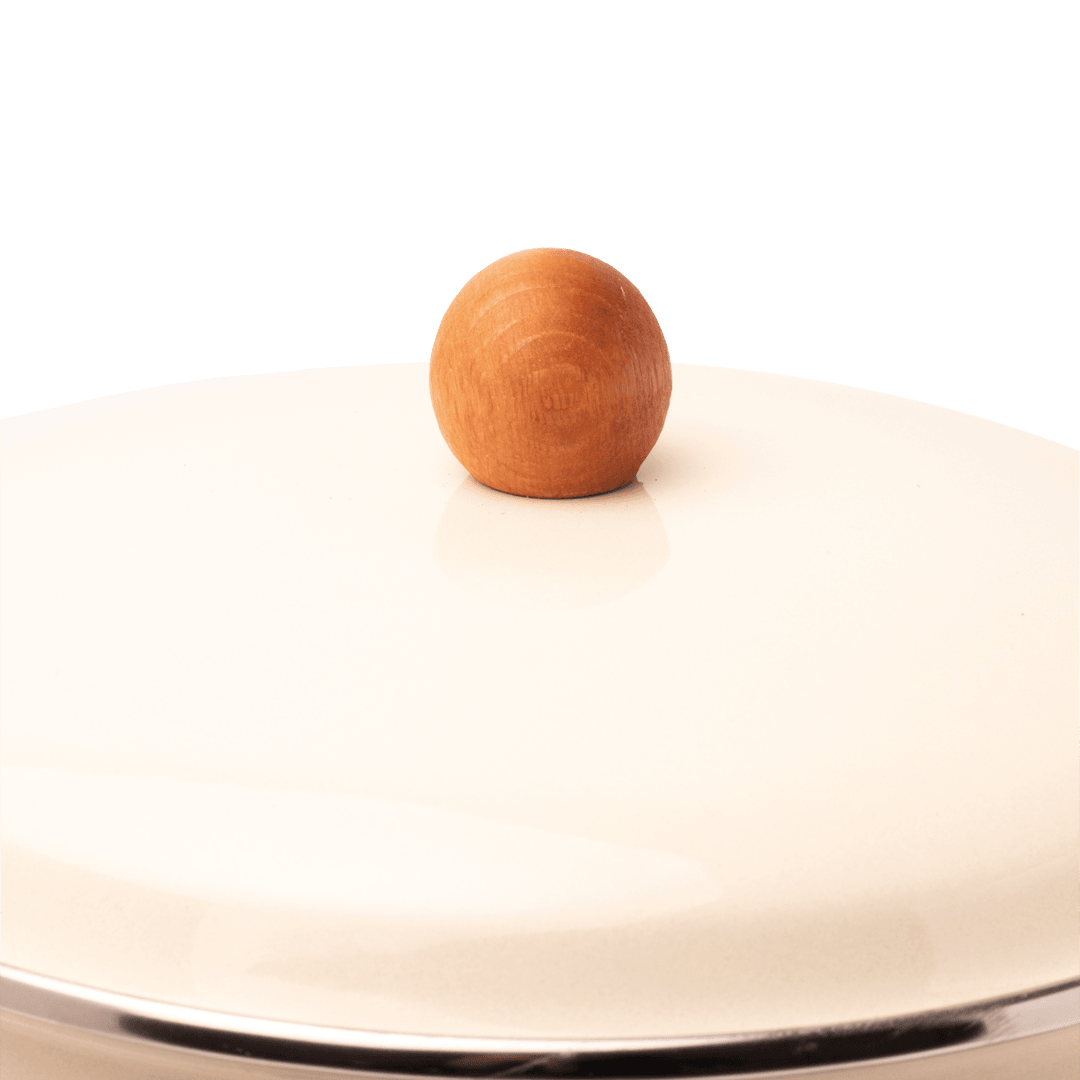 Beige Emaye Bakraç 22cm (5 Litre)