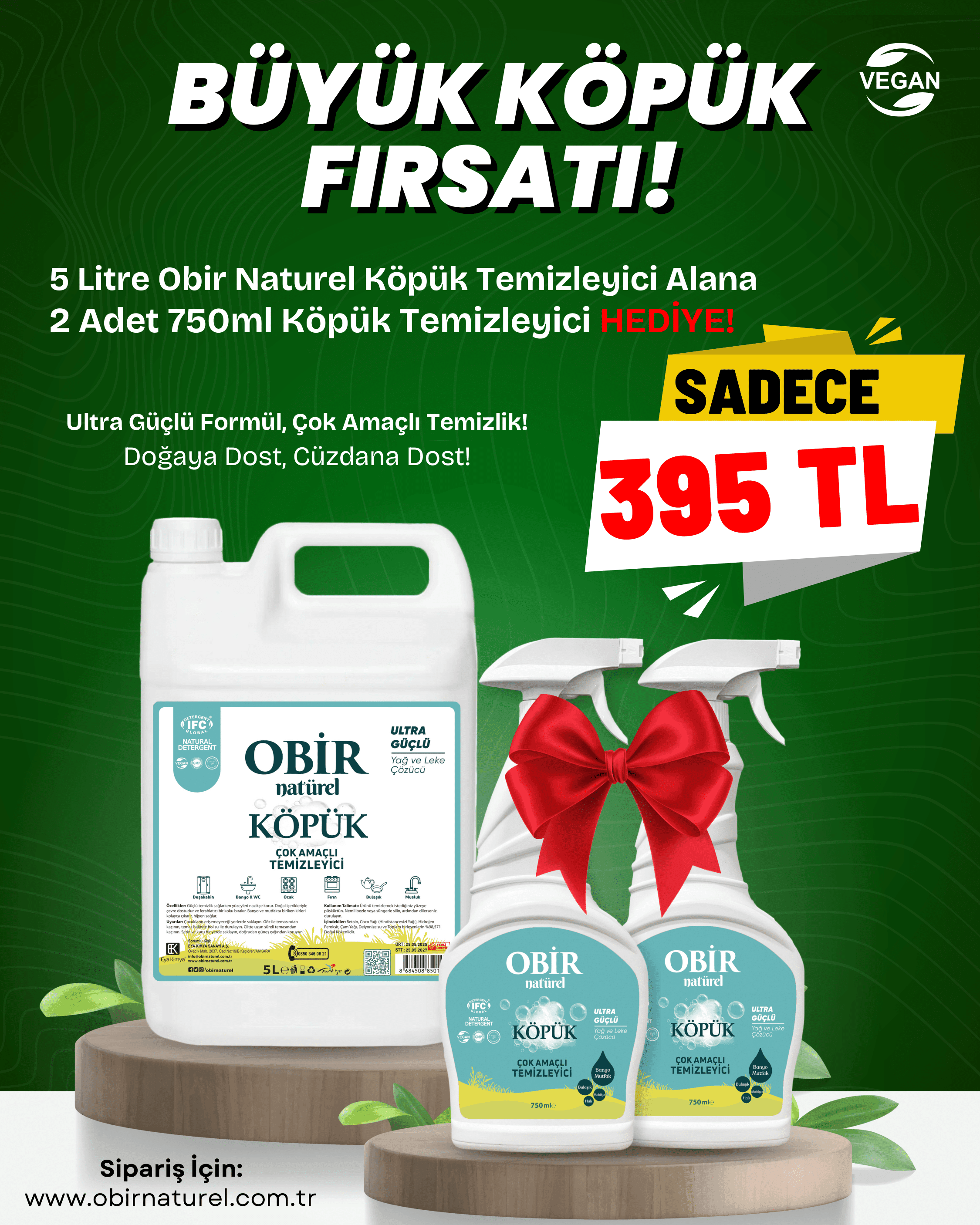 Obir'den Büyük Köpük Fırsatı!