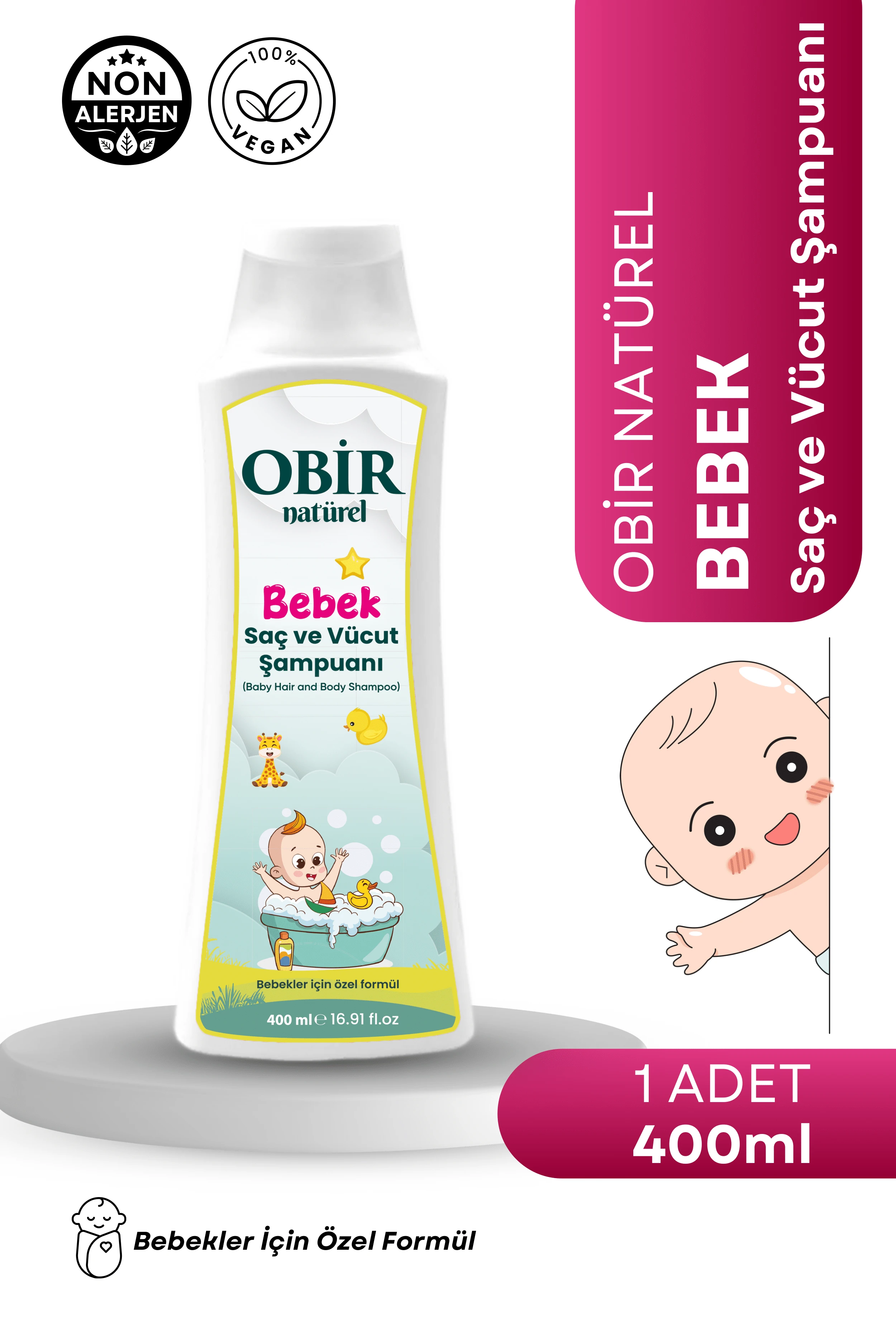 Obir Natürel Bebek Serisi – Kasım Ayına Özel Avantajlı Set!