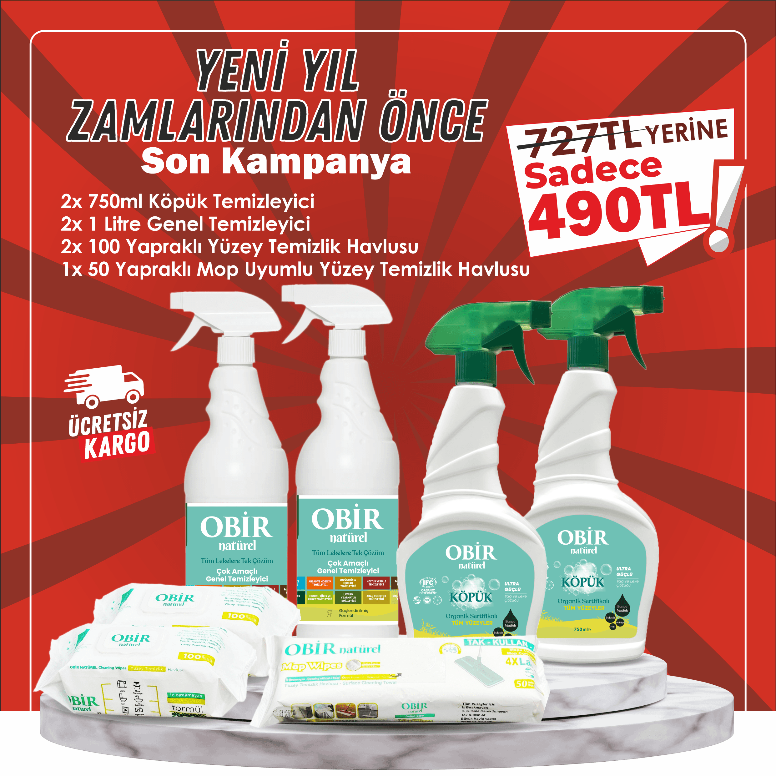 Zam Öncesi Son Kampanya: Sadece 490 TL!