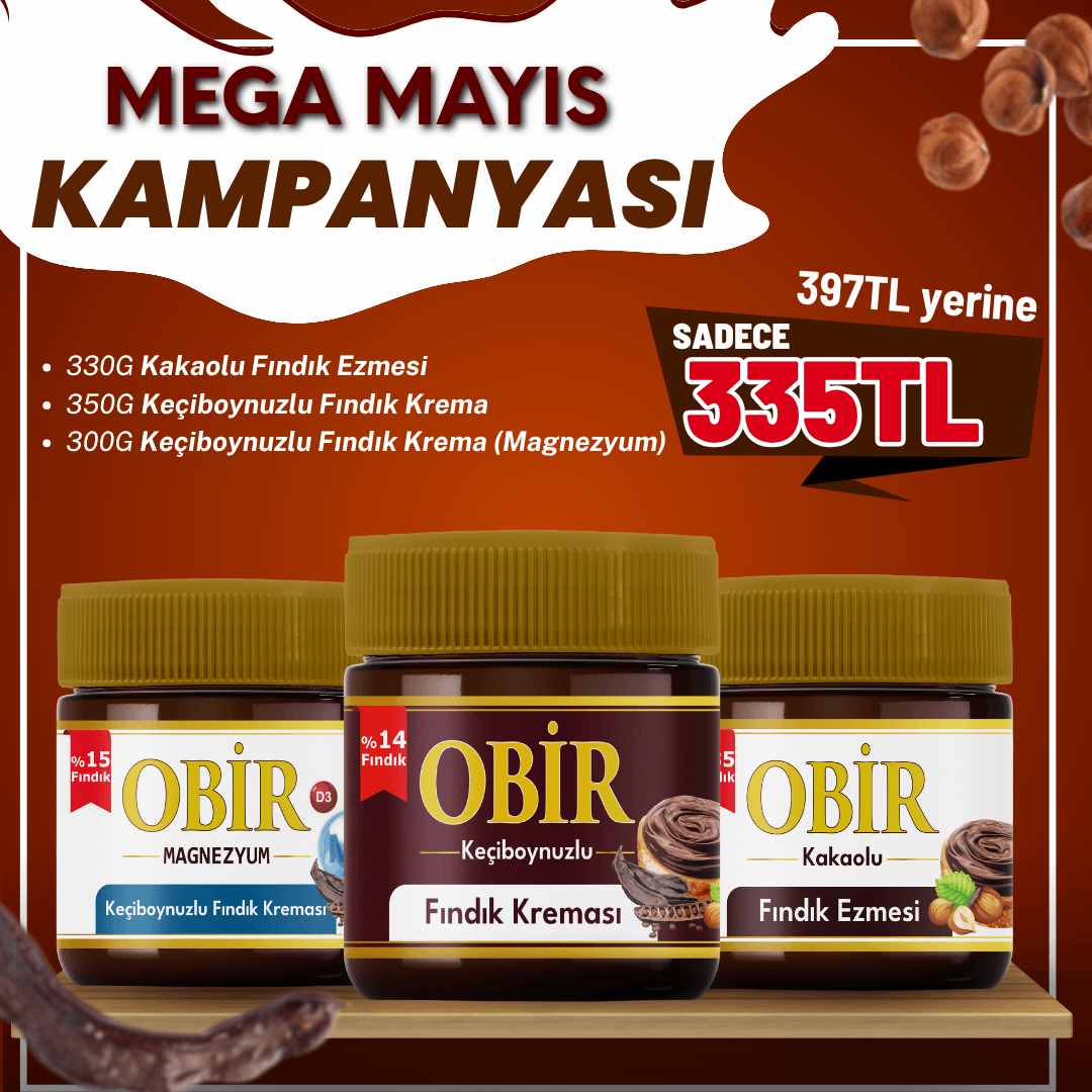  Kakaolu & Magnezyum Destekli Set – 335 TL