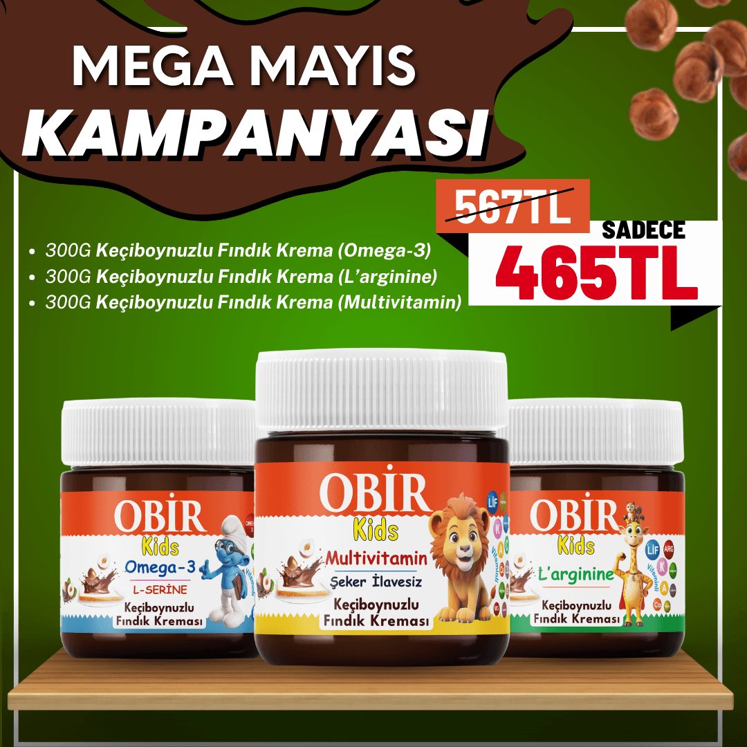 Obir Kids – Keçiboynuzlu Vitaminli Serisi – 465 TL