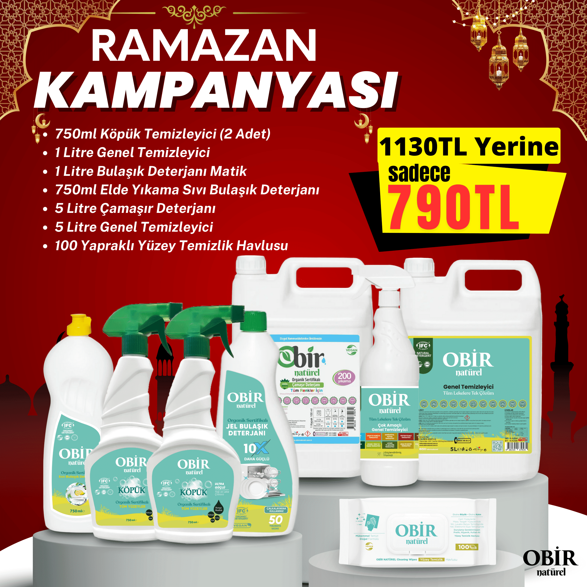 📢 Obir Naturel Ramazan Kampanyası! 🕌✨